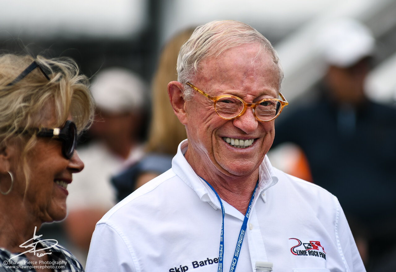  Lime Rock President and legendary driver Skip Barber.  