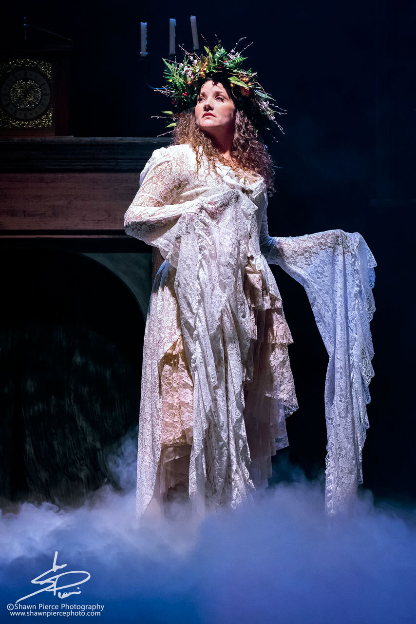  5. The Ghost of Christmas Past. My very talented friend Danica Carlson performing in the Rochester Opera House production of A Christmas Carol. She also directed the show.  