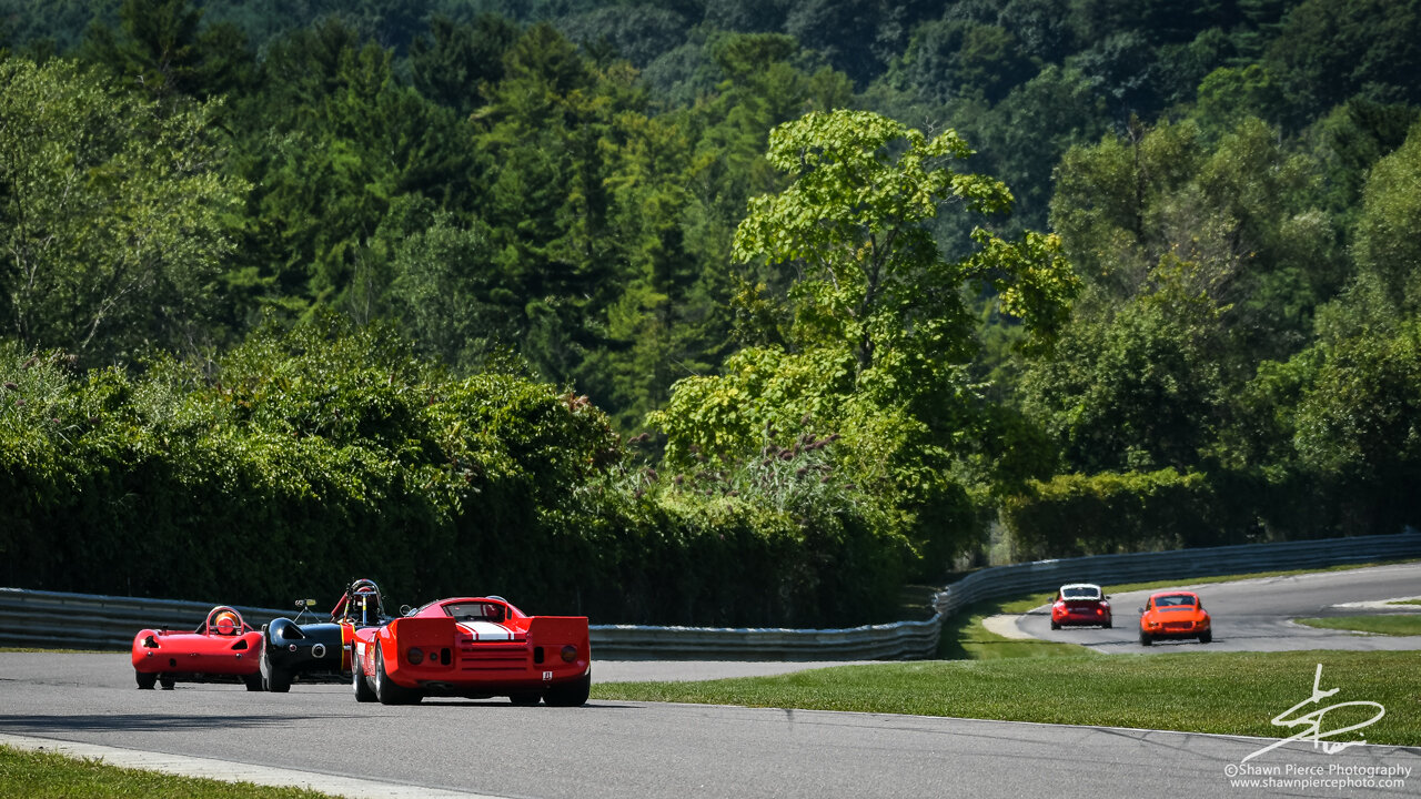  The exit of The Righthander leads cars down the No Name Straight. Which, as you can see, isn’t really all that straight. 