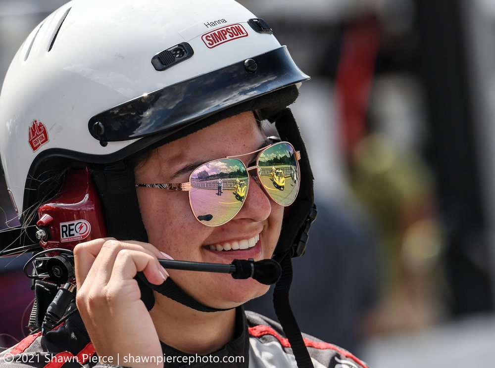  The IMSA weekend in July brought out all the smiles.  