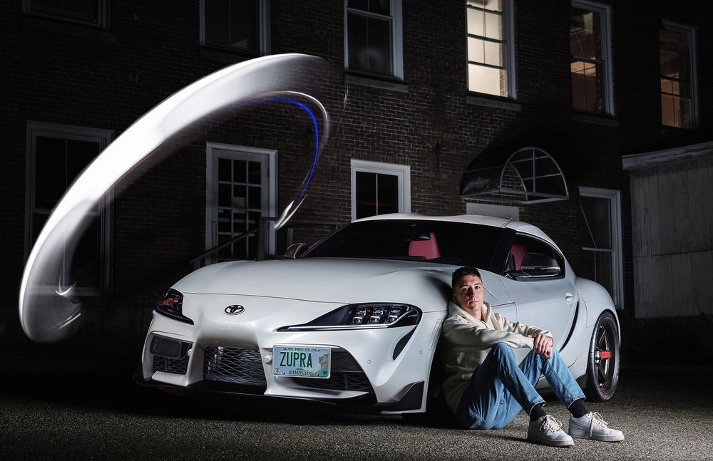 Steven and his Supra - September