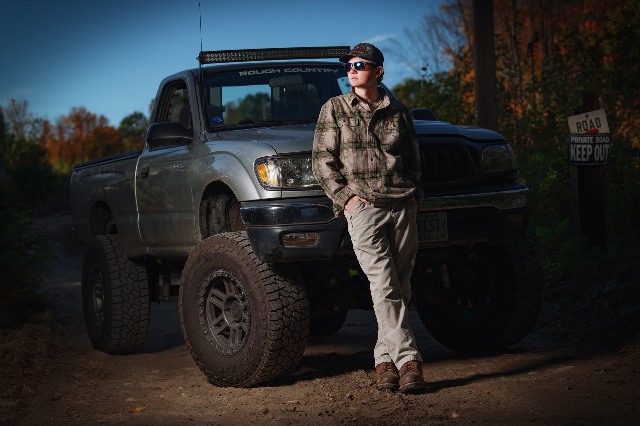 A Boy and His Truck