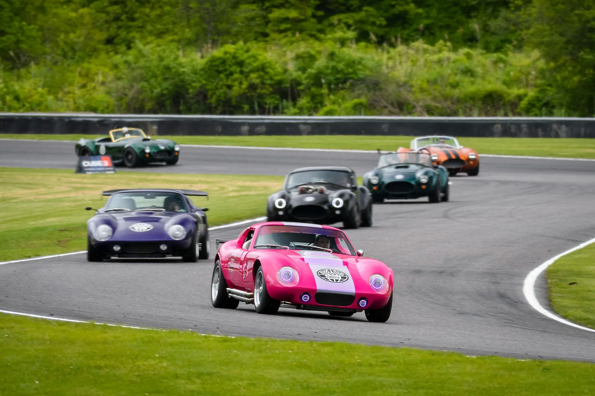  The cars that the kids in the program built from the ground up over the school year.  