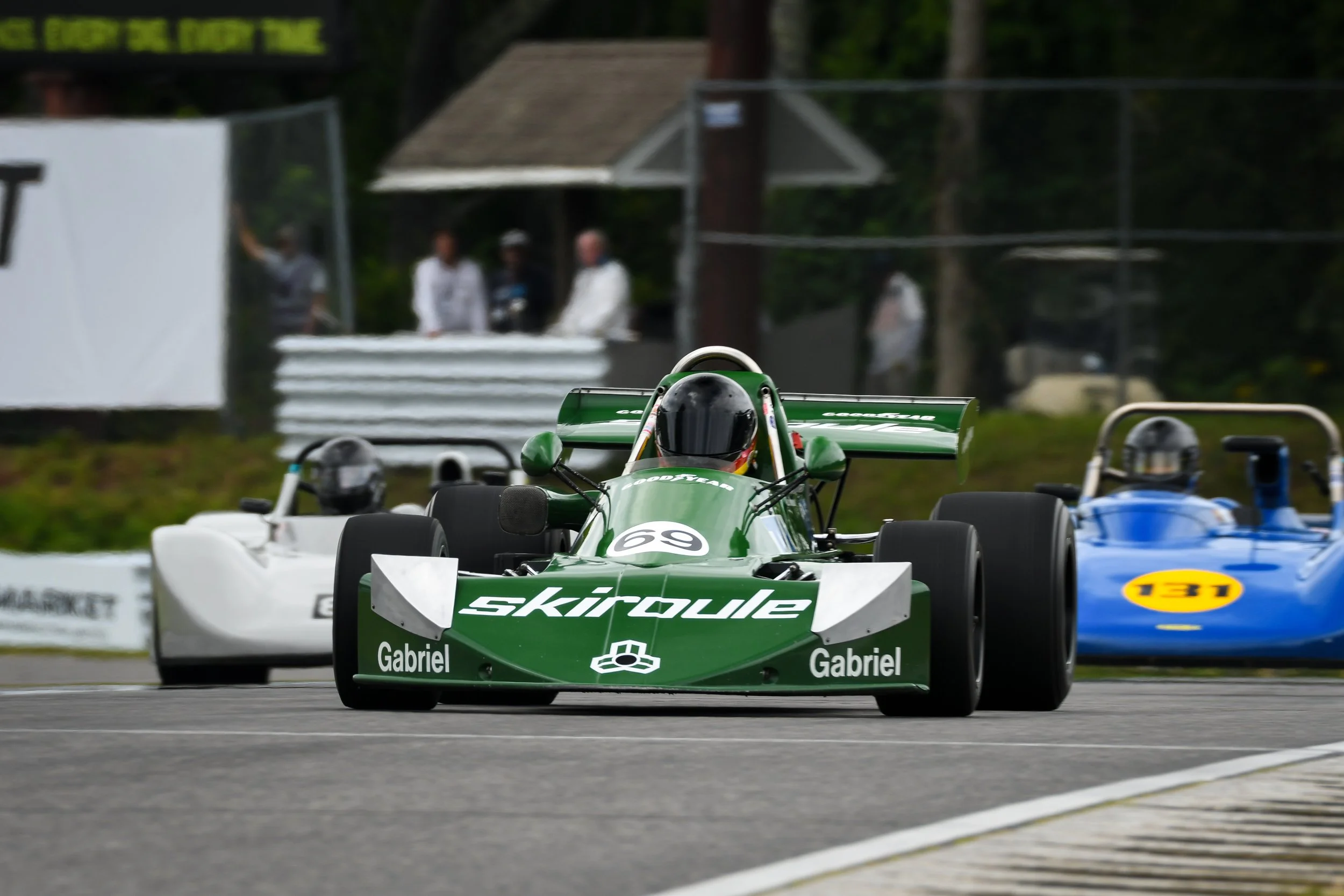  The Formula Atlantic car that Gilles Villeneuve campaigned in 1975. He later went on to become a Formula 1 World Champion with Ferrari.  