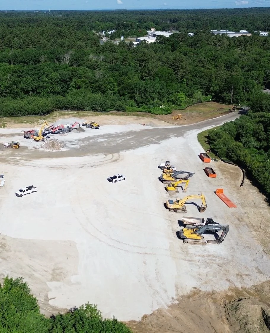 Progress looks different from up here, but the standards stay the same. 🔶⛏️⁠
⁠
#construction #birdseyeview #rykor
