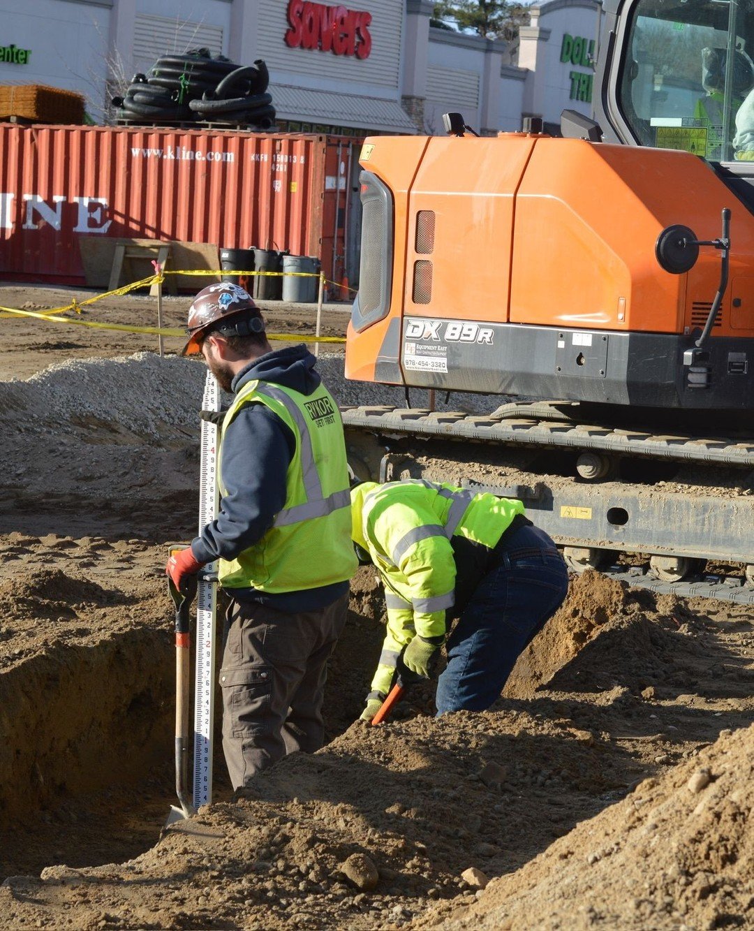 It starts in the dirt and rises from there.⁠
Our crews measure, dig, set, and build with accuracy at every step backed by equipment built for real work. 🚜⚠️⁠
⁠
#rykor #construction #civilconstruction