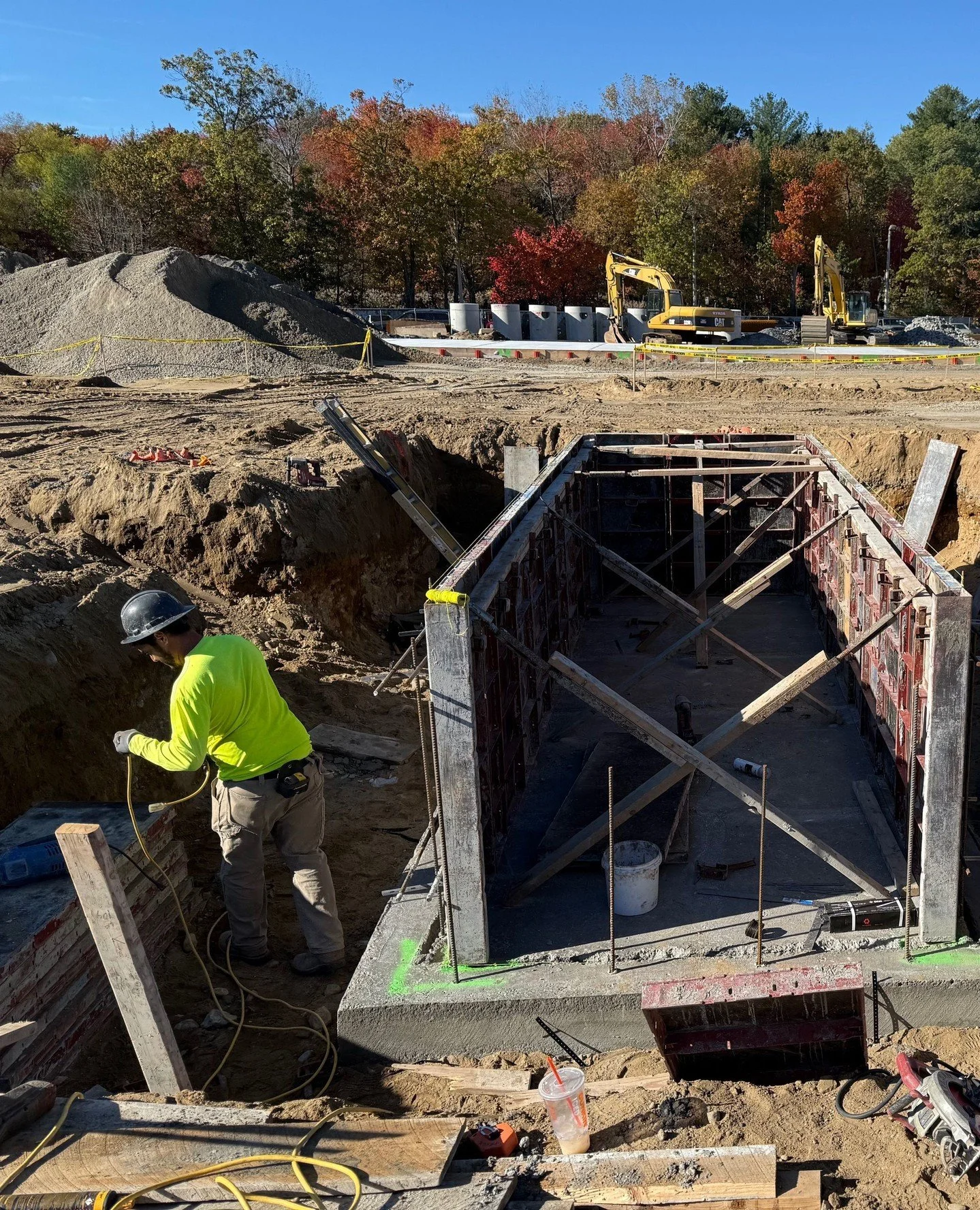 Solid foundations don&rsquo;t happen by chance. 🏗️⁠
They&rsquo;re built with planning, precision, and crews who take the time to get it right from the ground up.⁠
⁠
#rykorcivil #builtrightthefirsttime #jobsiteprogress #constructionlife