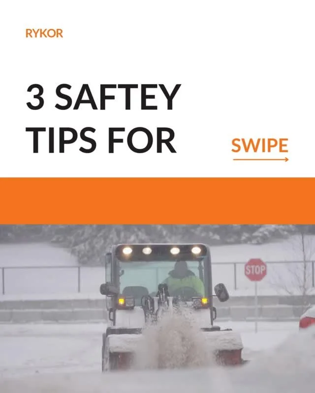 Freeze&ndash;thaw conditions can change a jobsite fast. ❄️➡️💧⁠
What looks stable in the morning may not be safe by afternoon so reassessing conditions, equipment placement, and access points is critical.⁠
⁠
Swipe for 3 safety tips to stay ahead of f