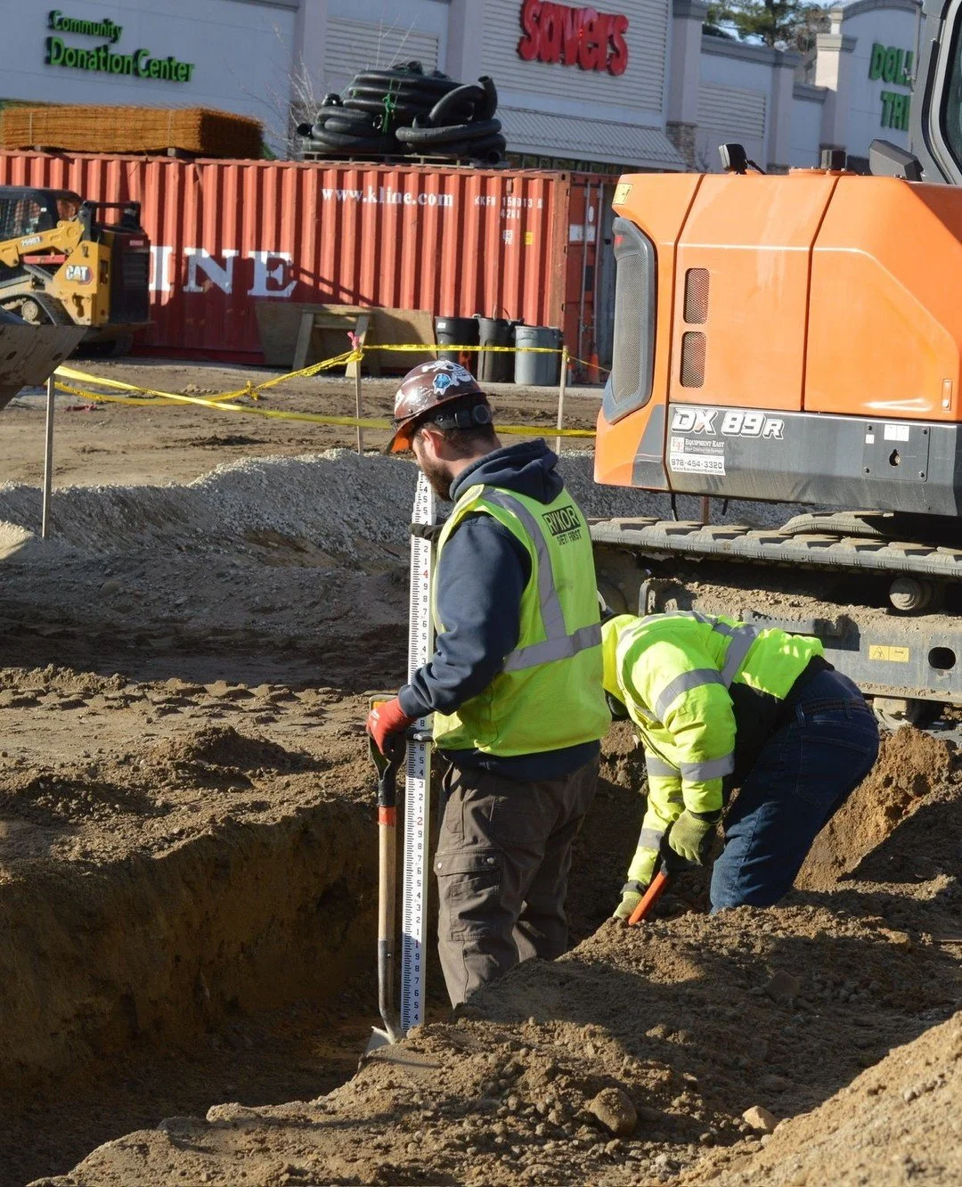 Strong sites start with strong teamwork crews working together, looking out for one another, and building progress for the communities we serve. 👷&zwj;♂️⁠
⁠
#rykorcivil #teamwork #communitybuilding #constructionlife