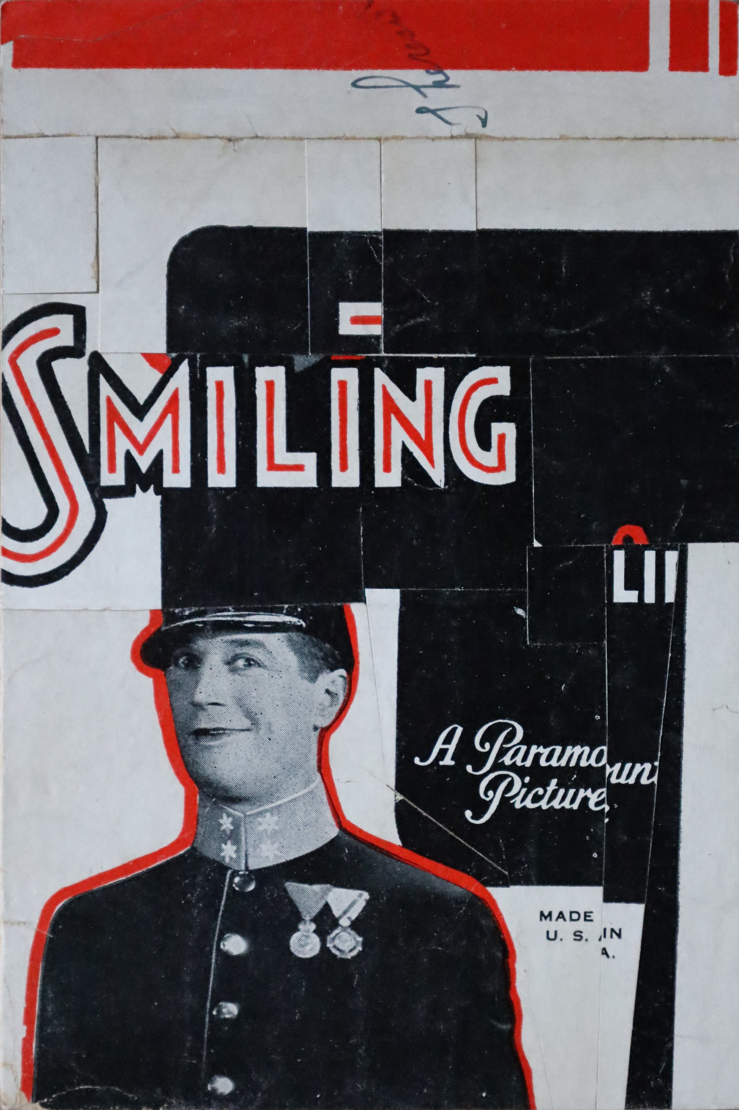 Smiling_collage on panel_6x4in_2024