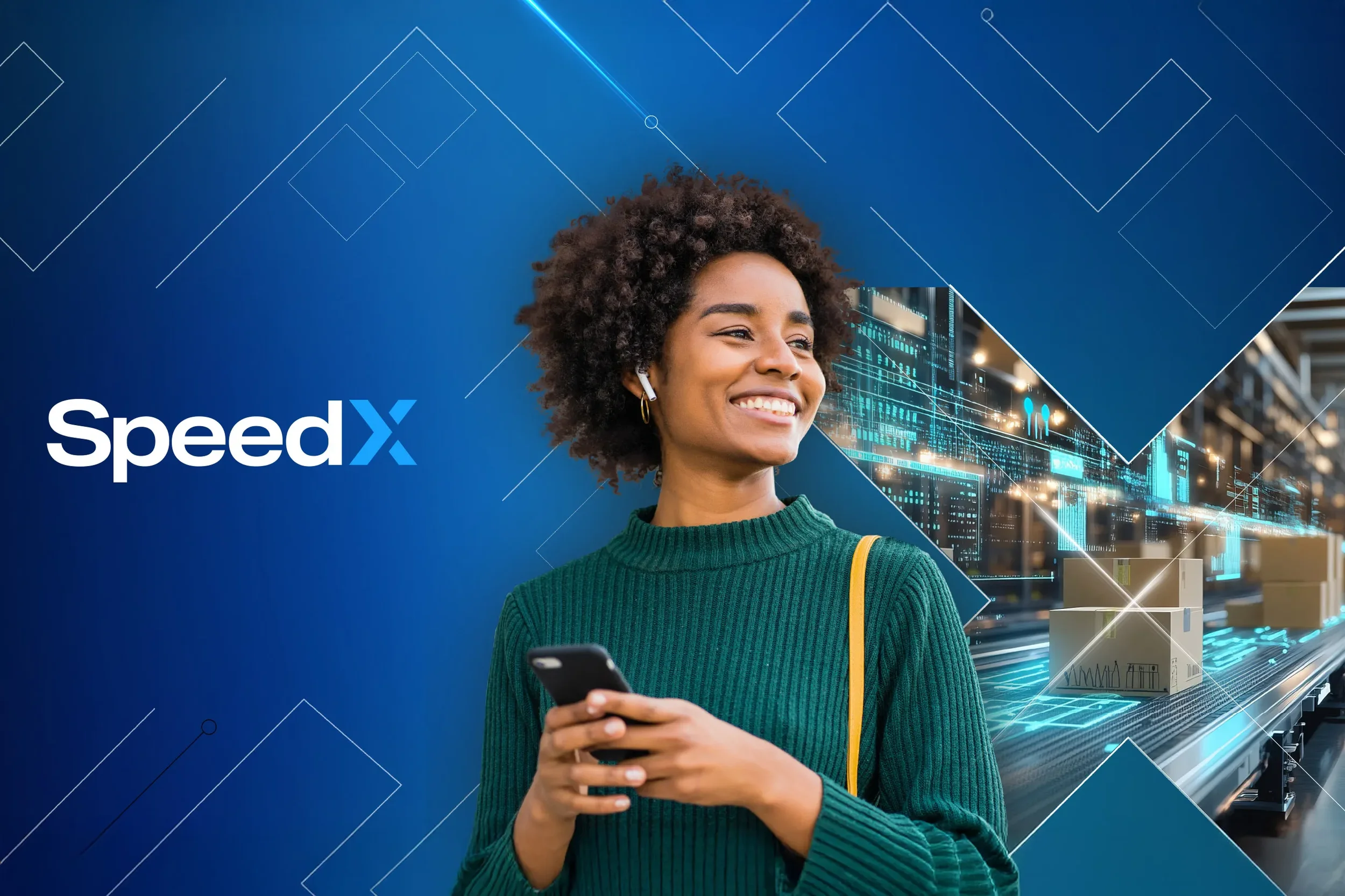 SpeedX logo banner