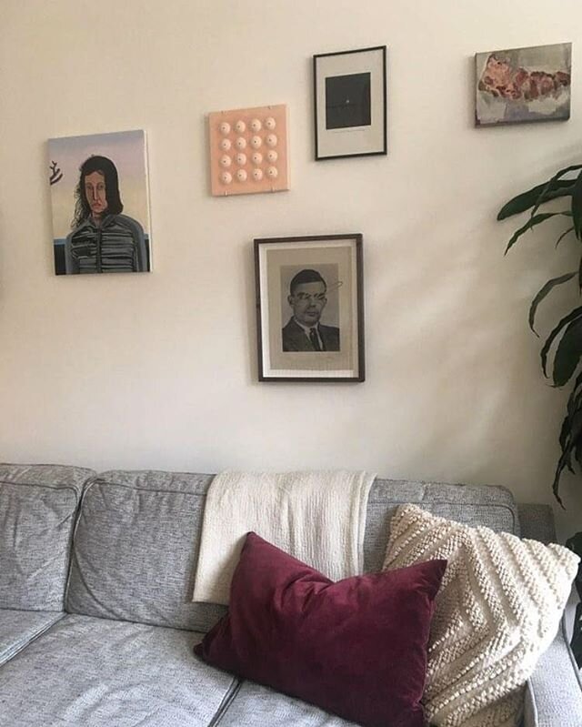 Thanks for sharing happy customers!  A Michael Fullerton print looking striking in its new home. Start your own collection of unique contemporary art. Support artists.