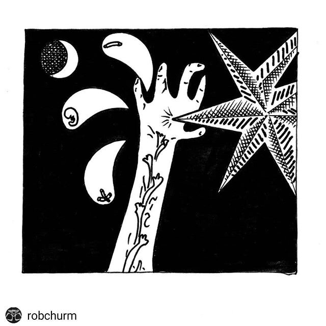 Art in lockdown, new drawings from @robchurm. Browse our collection of his unique work available for sale now. #Repost @robchurm
&bull; &bull; &bull; &bull; &bull;
The Floating Bridge, panel 50, end of page 9.