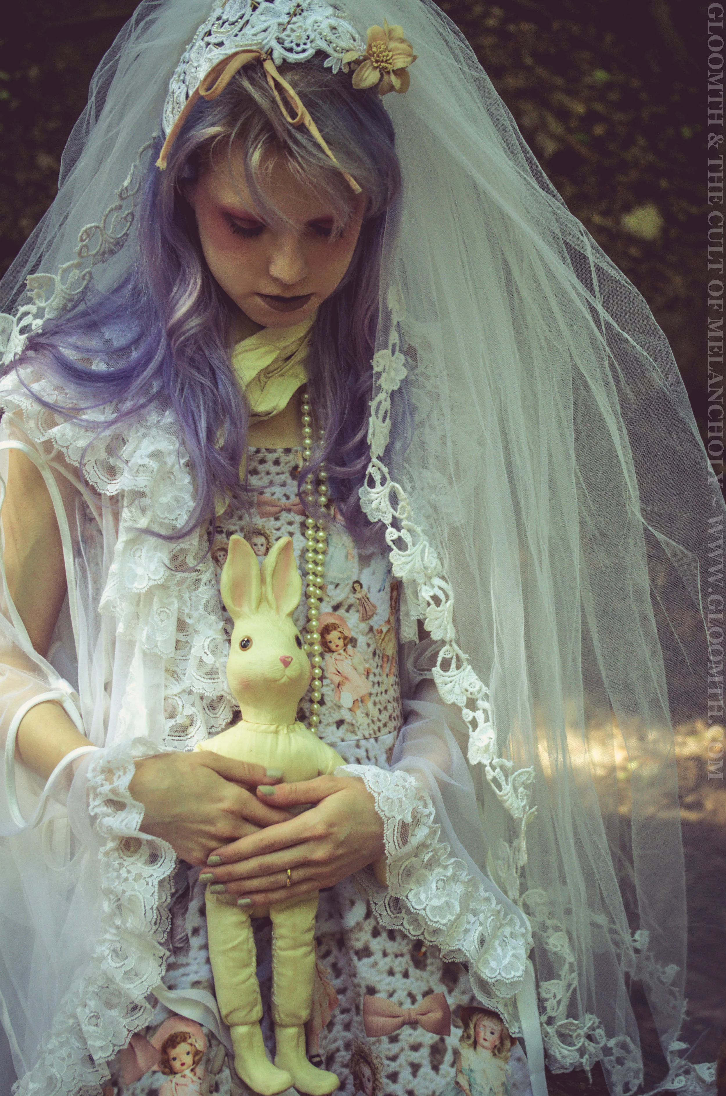 purple-hair-antique-doll-outfit-halloween-ghost-girl