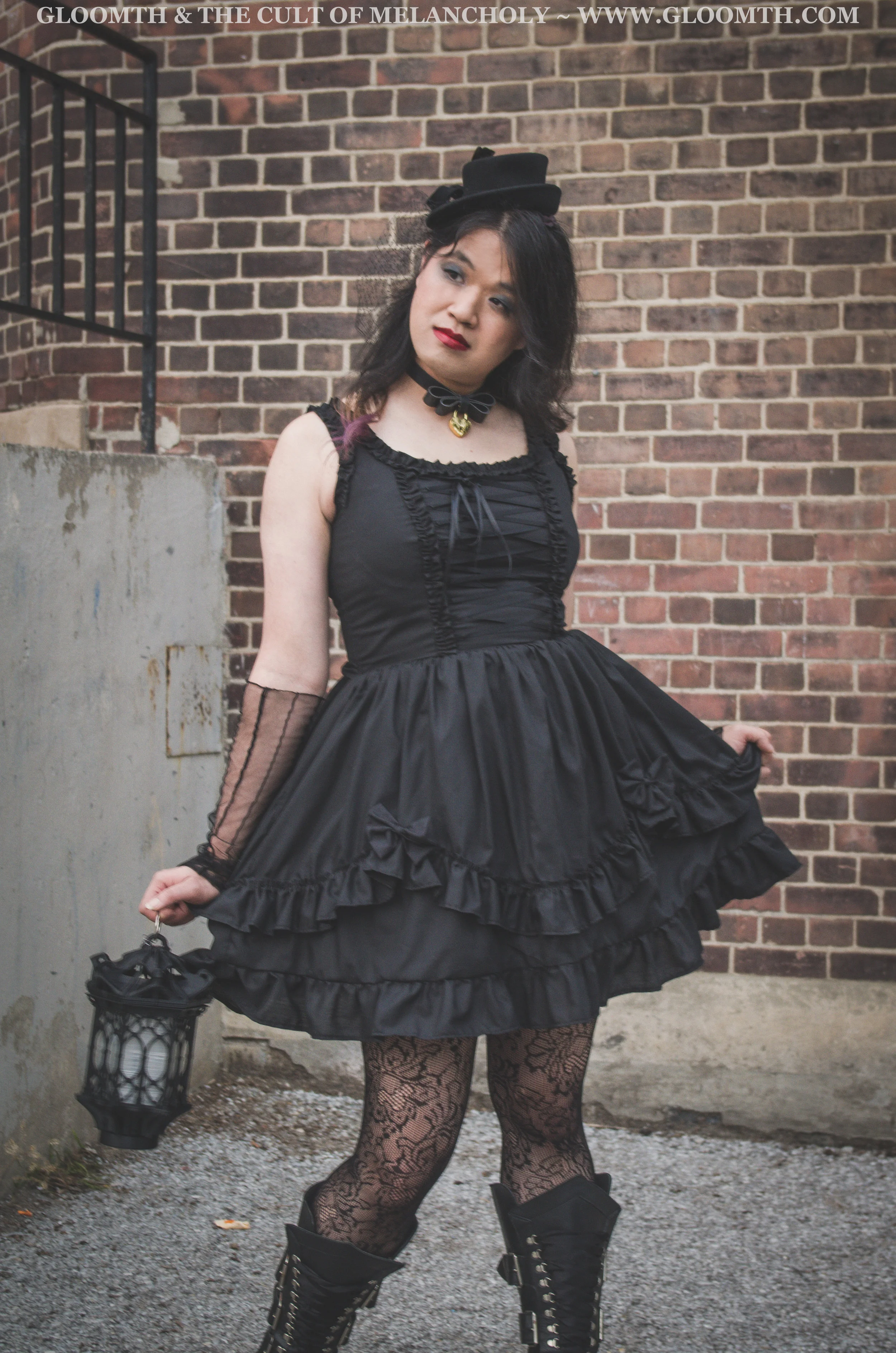 Valance Gothic Teaparty Dress — Gloomth