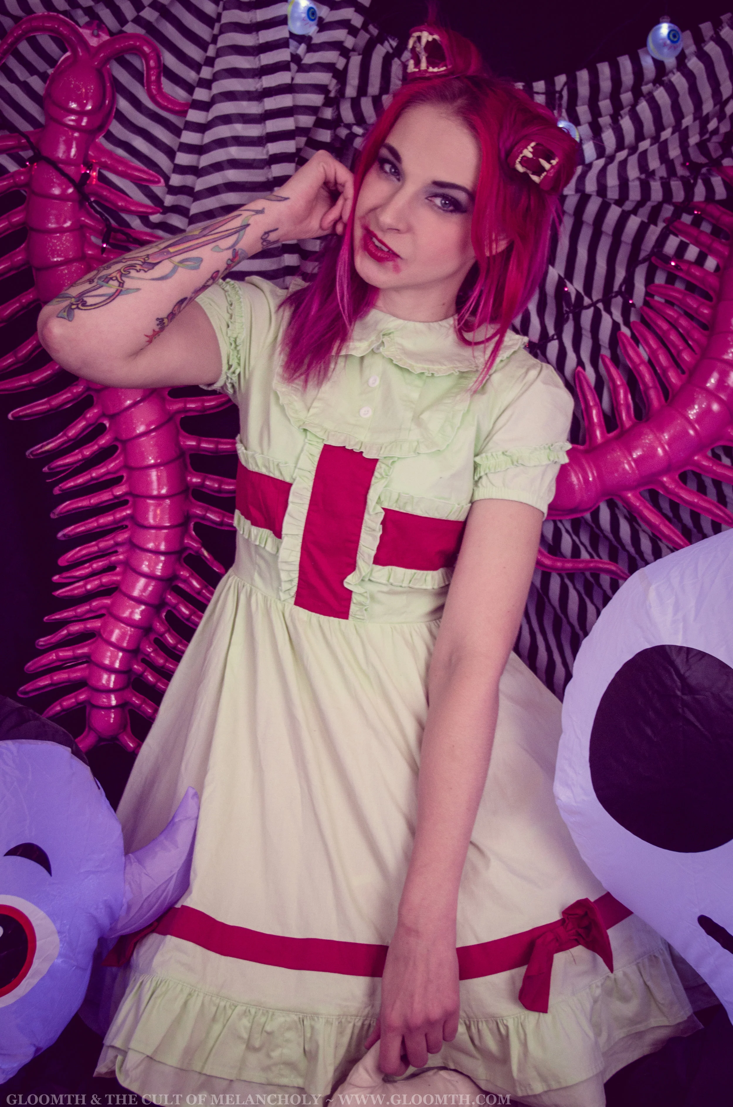 halloween monster nurse outfit