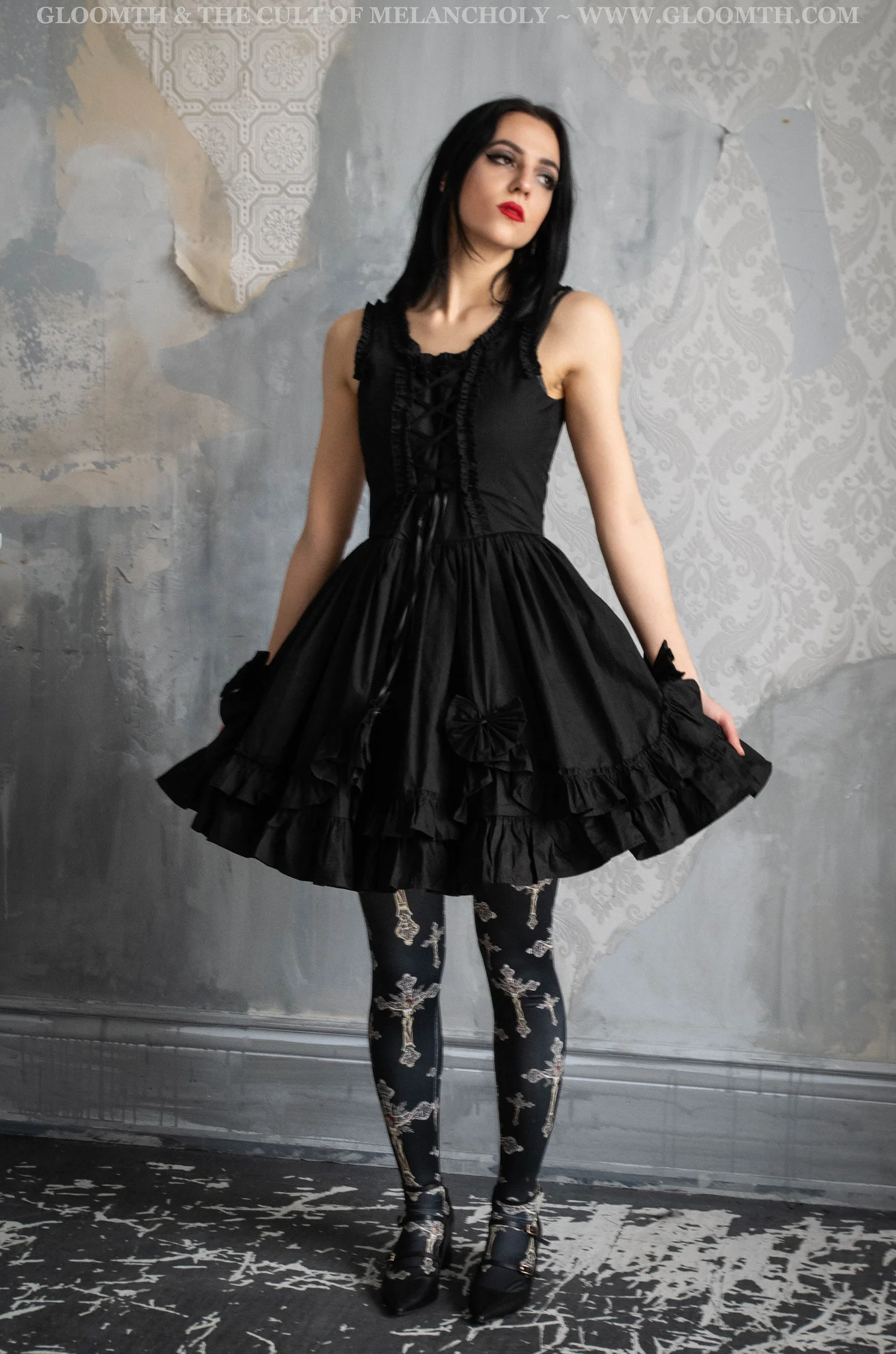 plus size gothic leggings