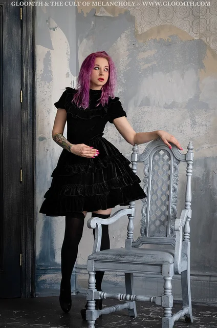 victorian grunge gothic fashion