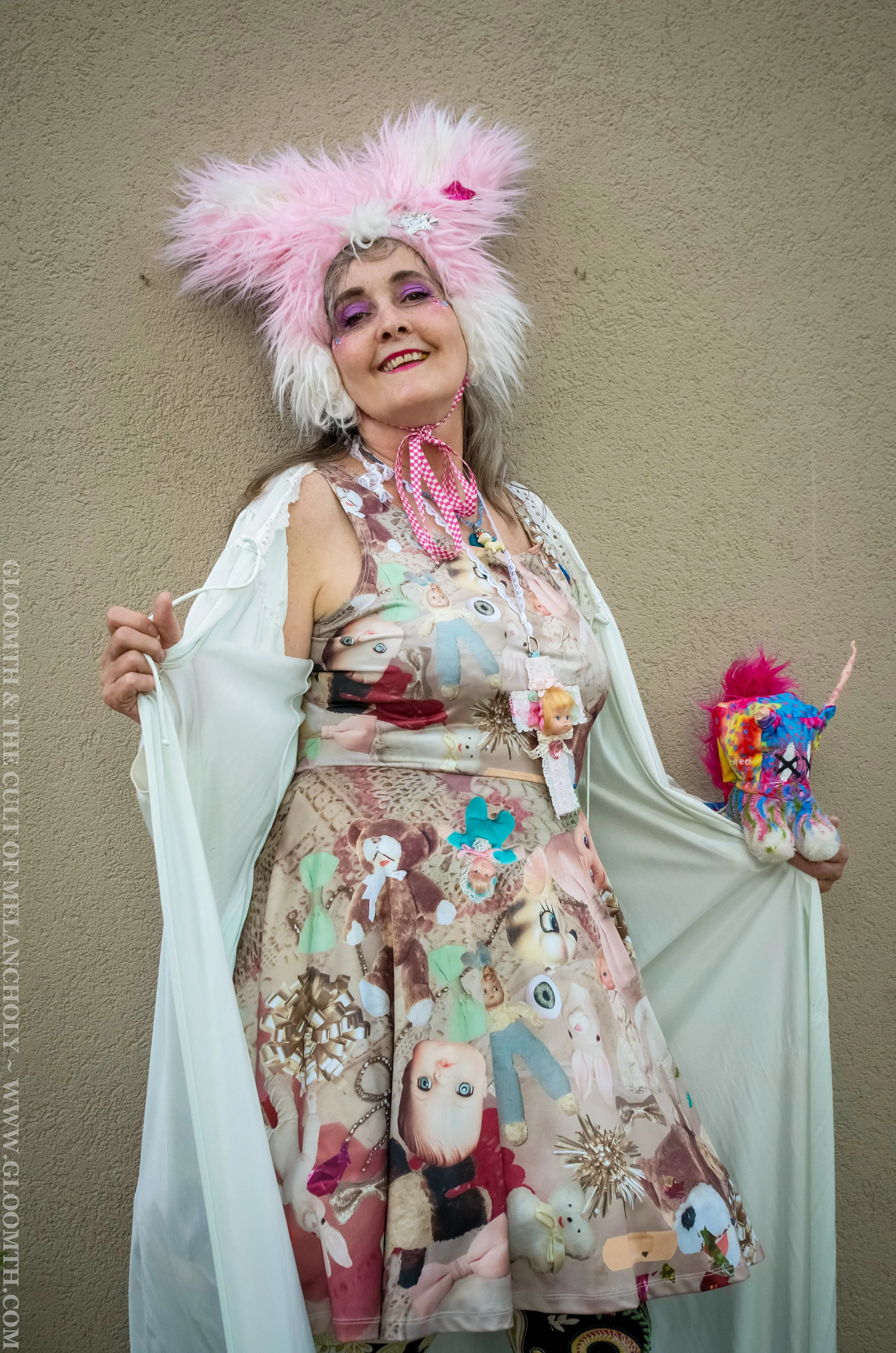 colorful rave fashion