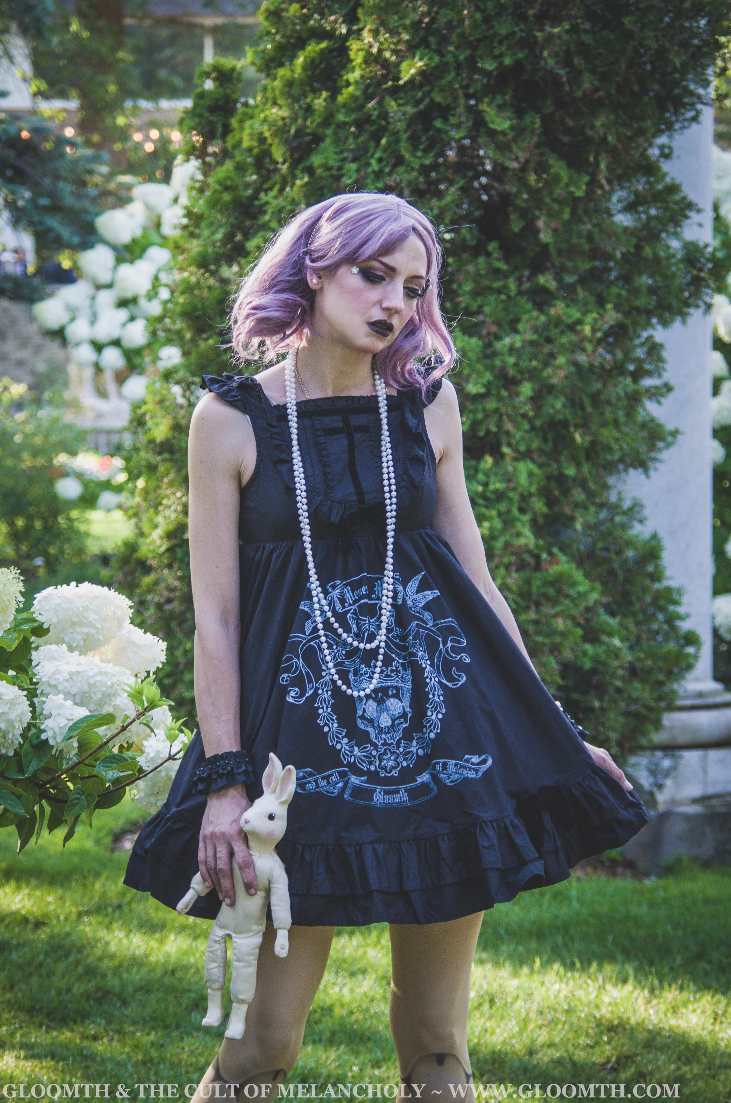 gothic tombstone dress
