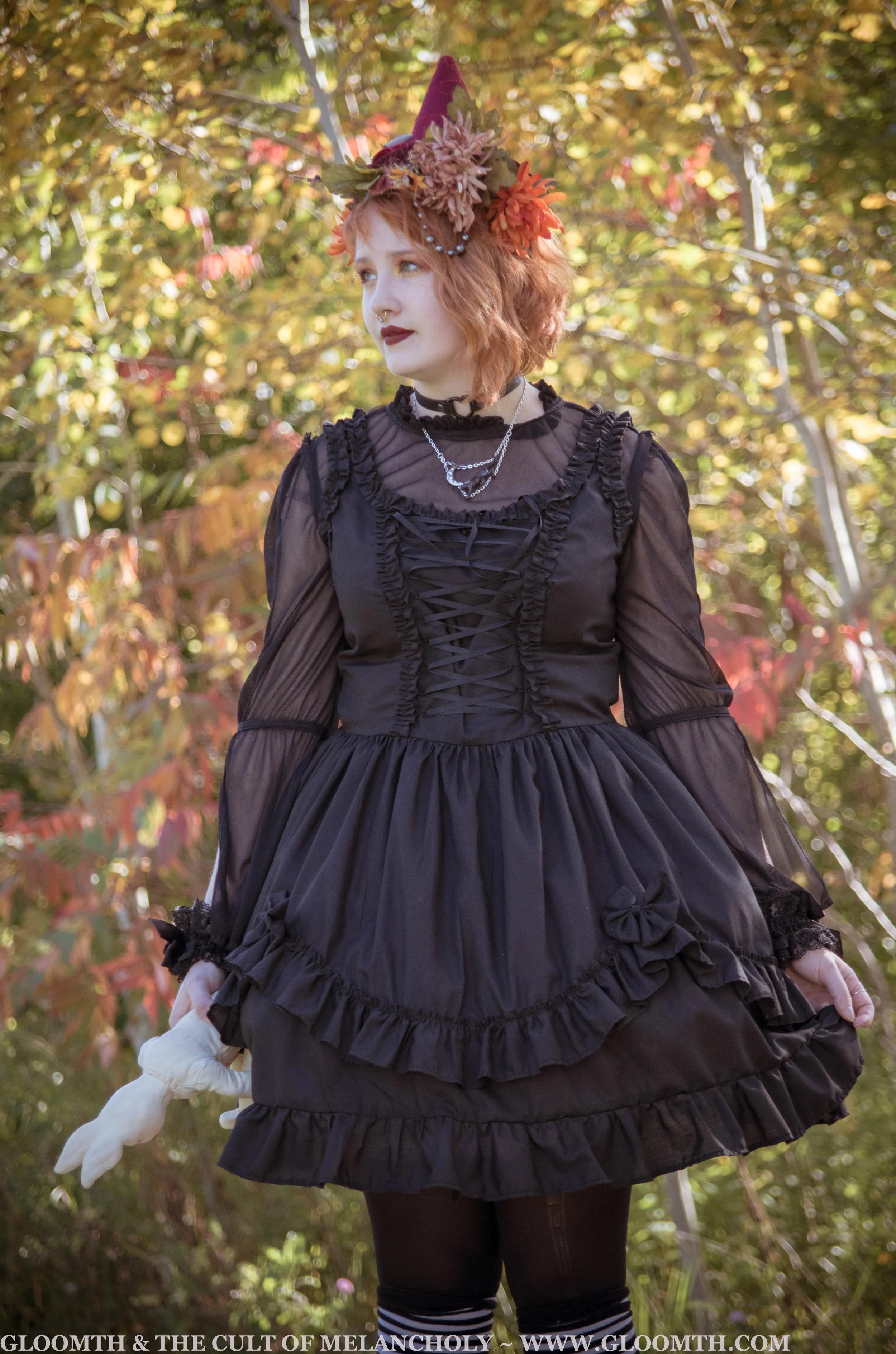 Valance Gothic Teaparty Dress — Gloomth
