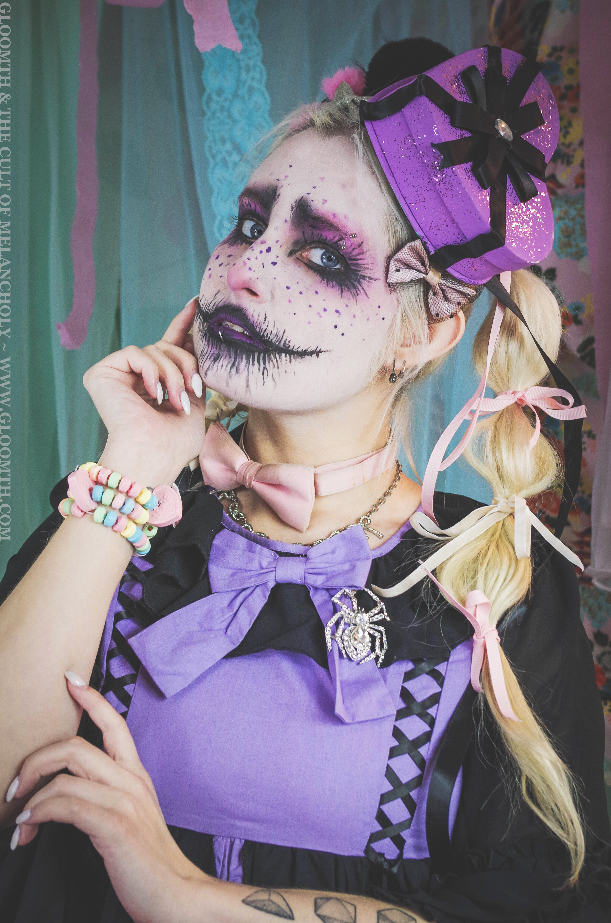 creepy kawaii clown makeup