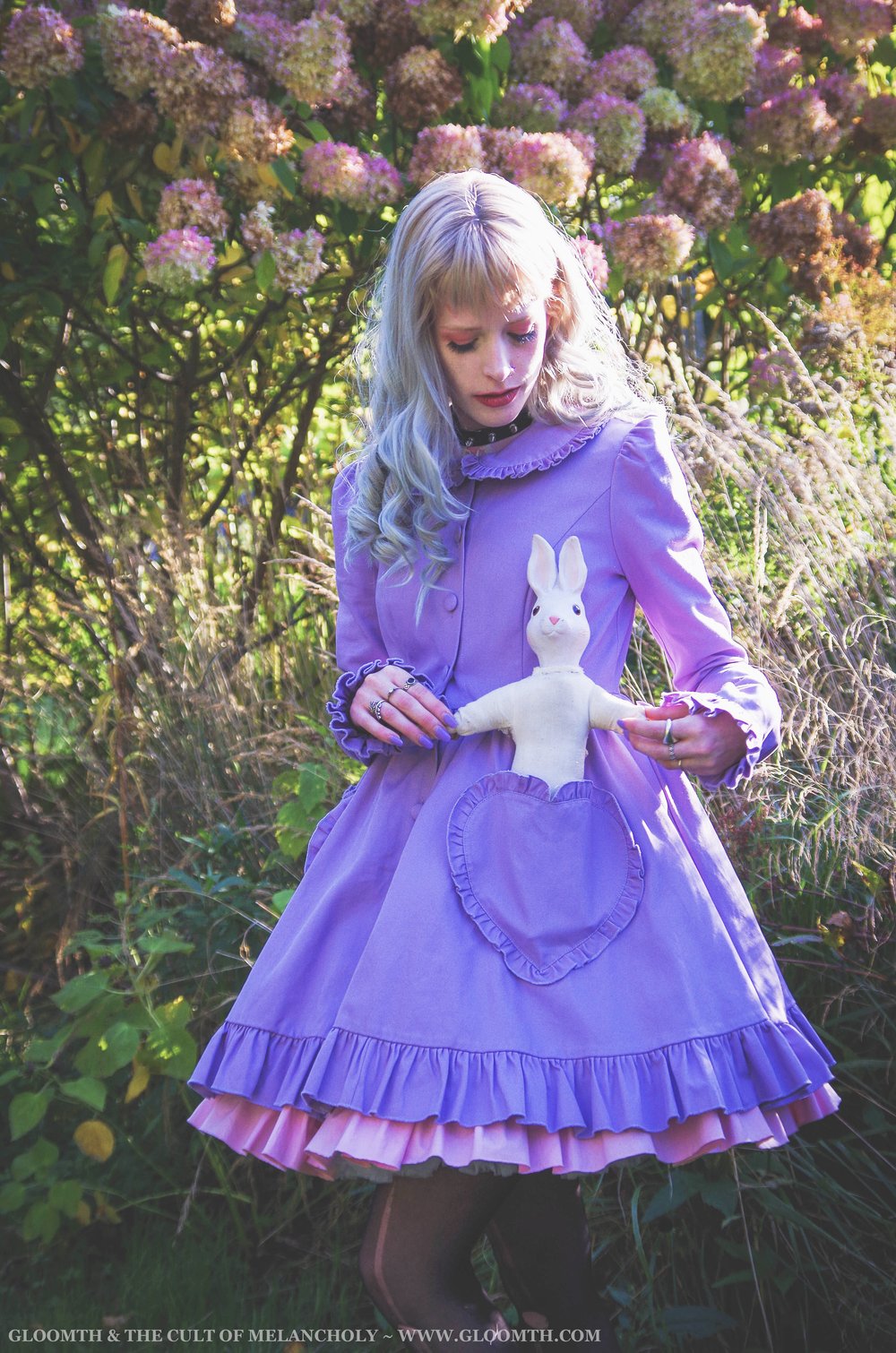 Pastel Purple Creepy Kawaii Dress Jacket — Gloomth