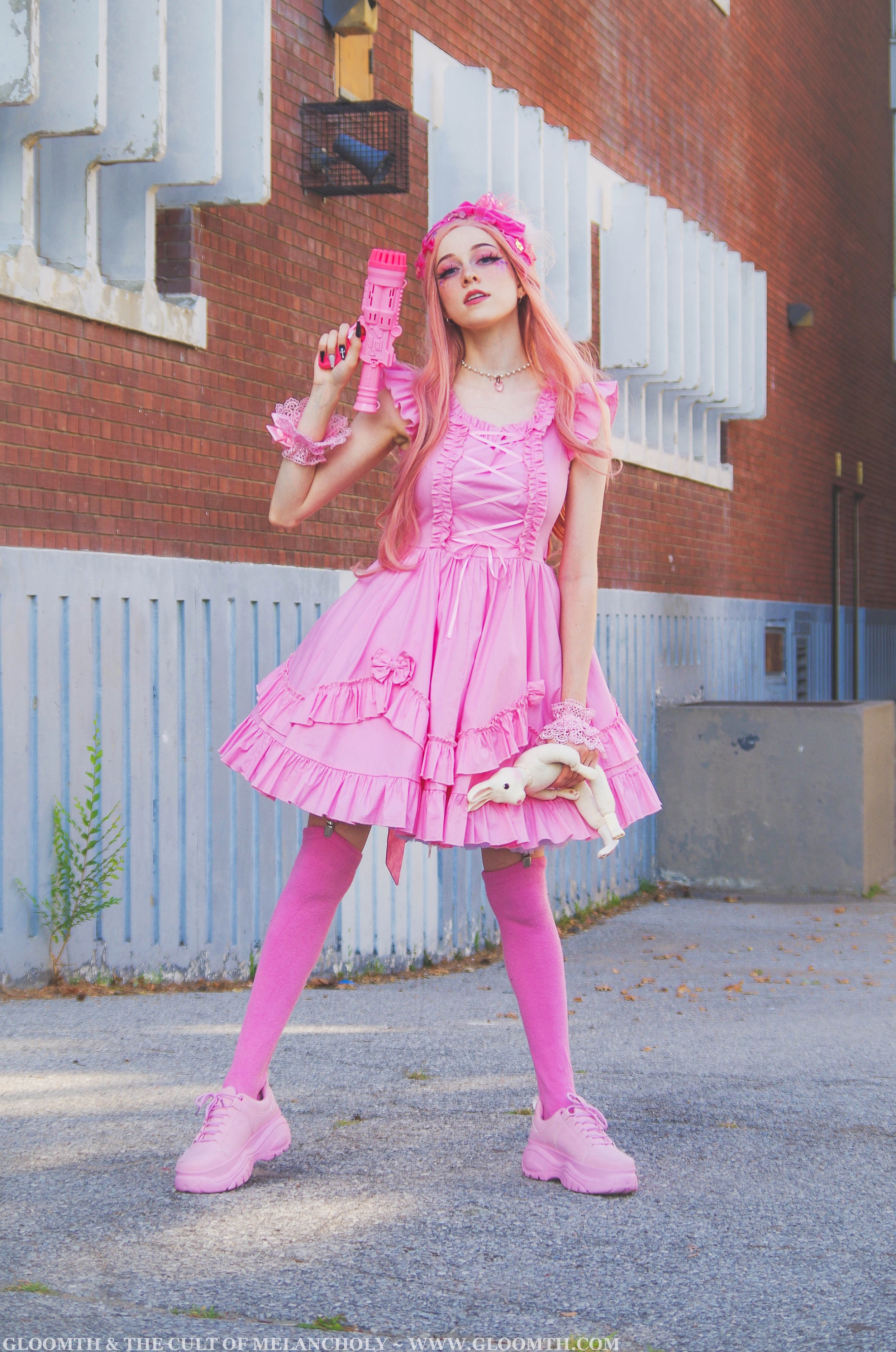 Customized Anime Be A Princess Someday Siya Pink Lolita Dress Party  Uniform Cosplay Costume Halloween Women Free Shipping 2020