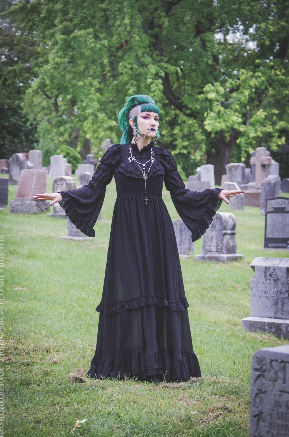Horror Inspired Victorian Dress — Gloomth