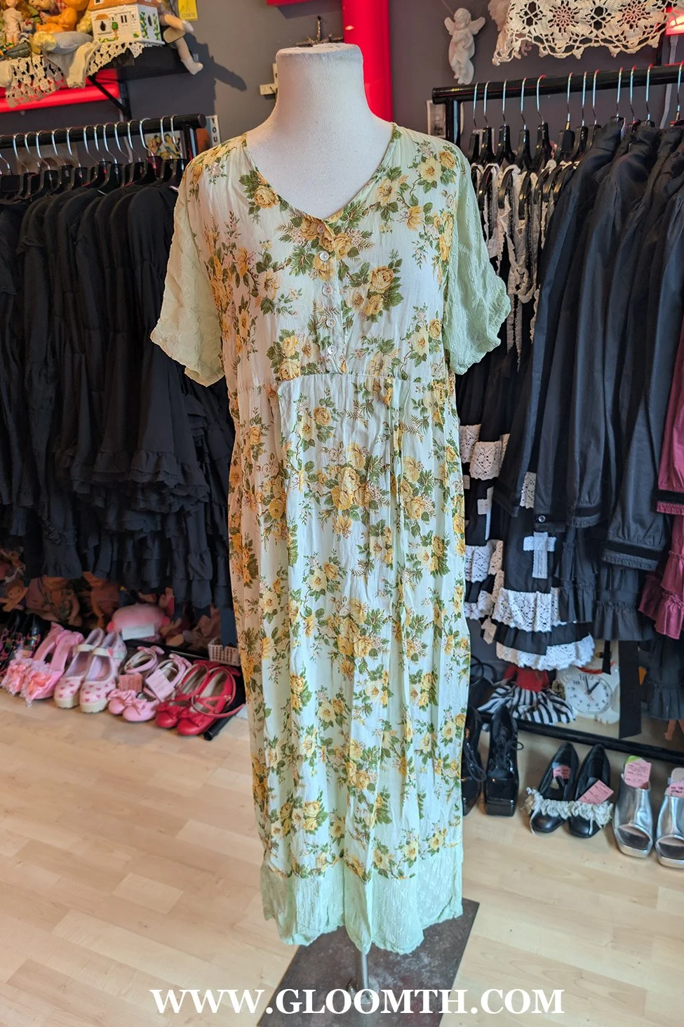 Vintage 1990s Grunge April Cornell Dress Size Large