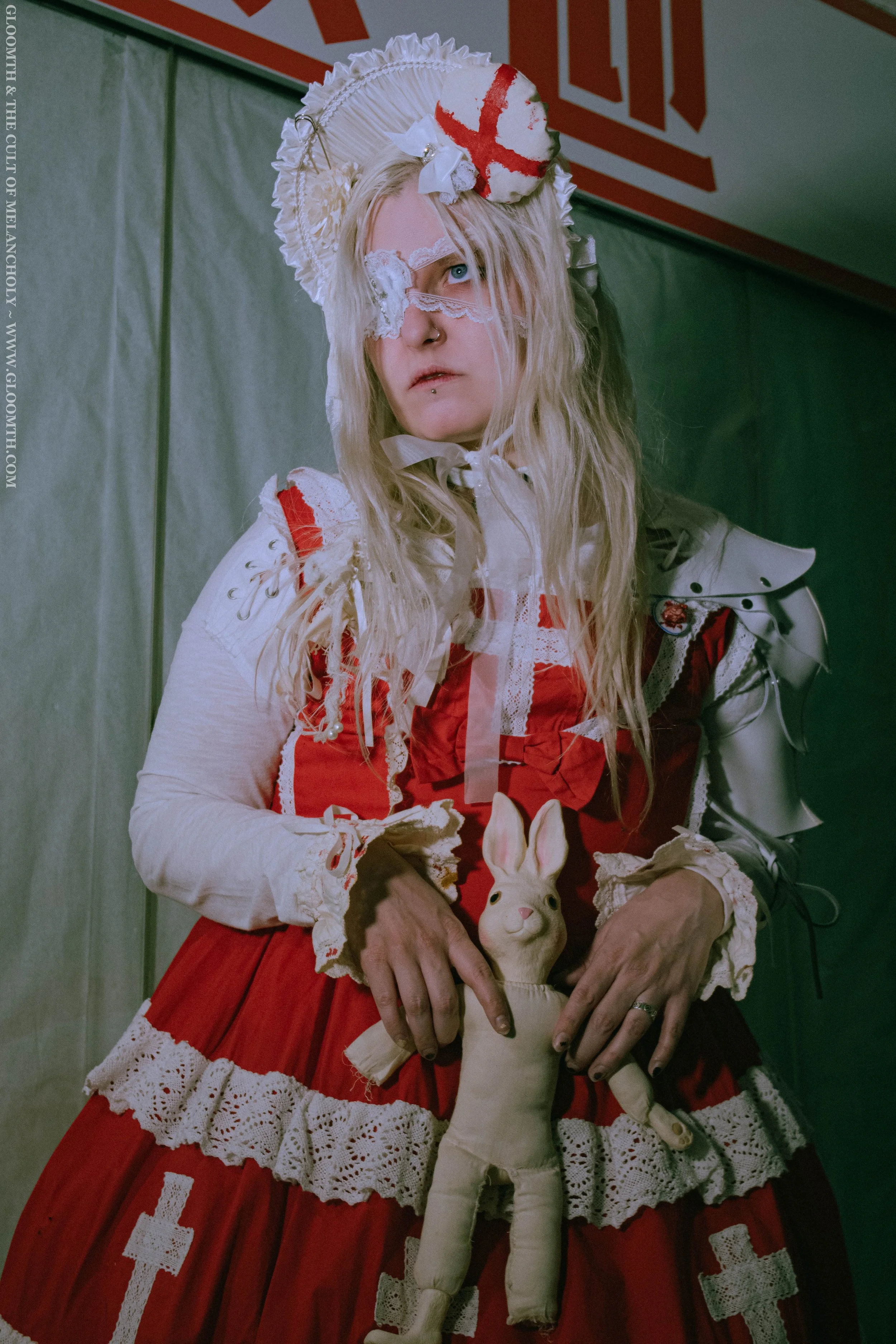 "Aka Kanashimi" Limited Edition Red Jumperskirt