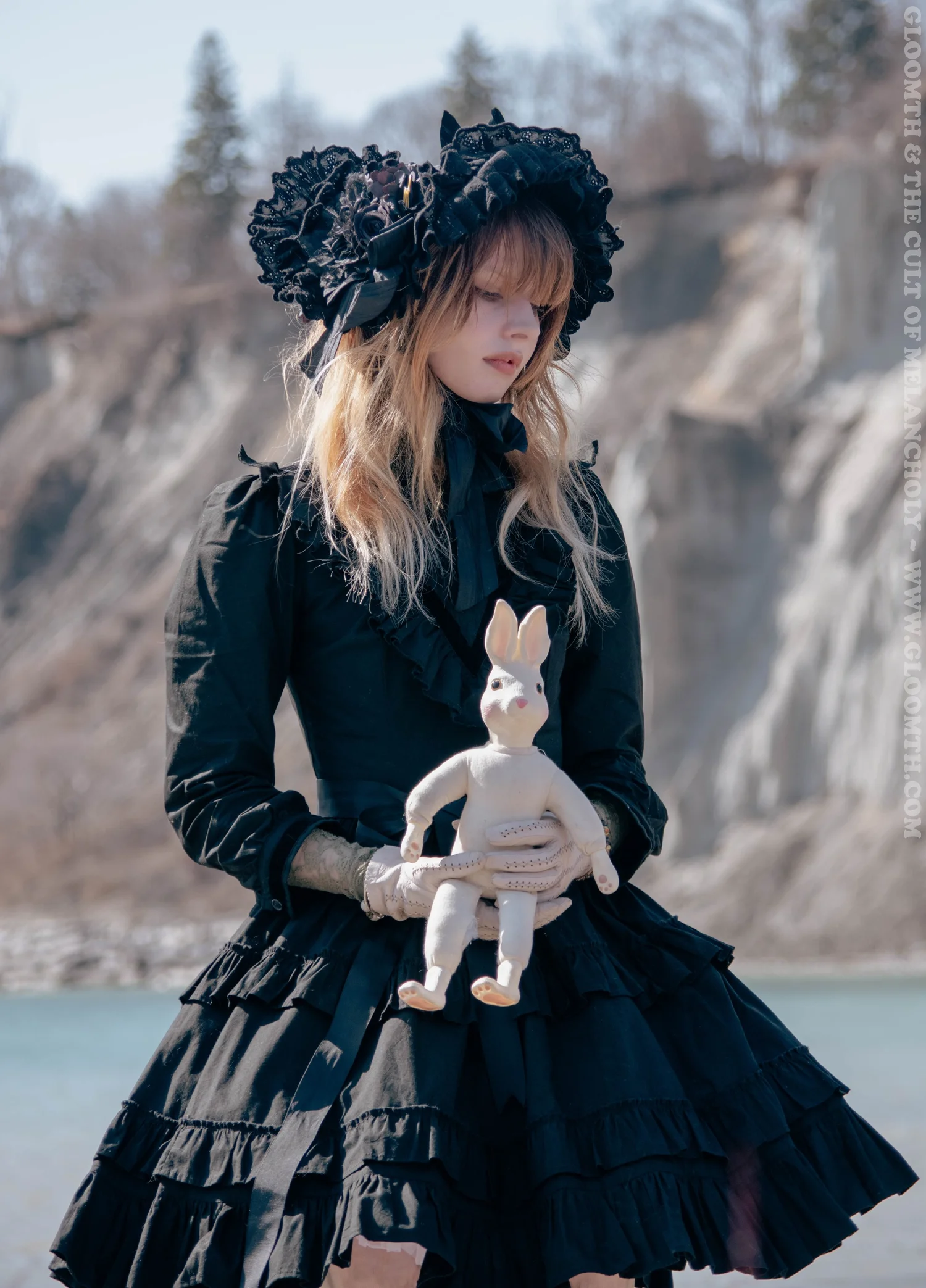 sachin and babi light blue dress Victorian Mourning Dress — Gloomth