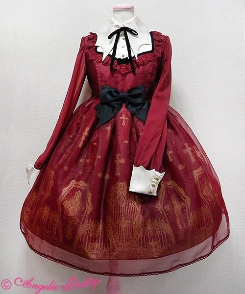 horror garden angelic pretty wine red.jpeg
