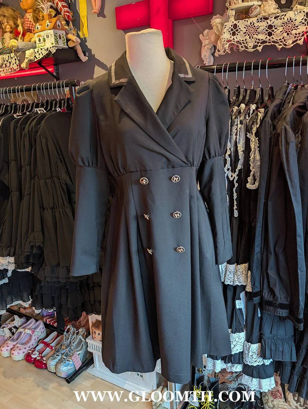 Axes Femme Black Suit Dress Size M/L