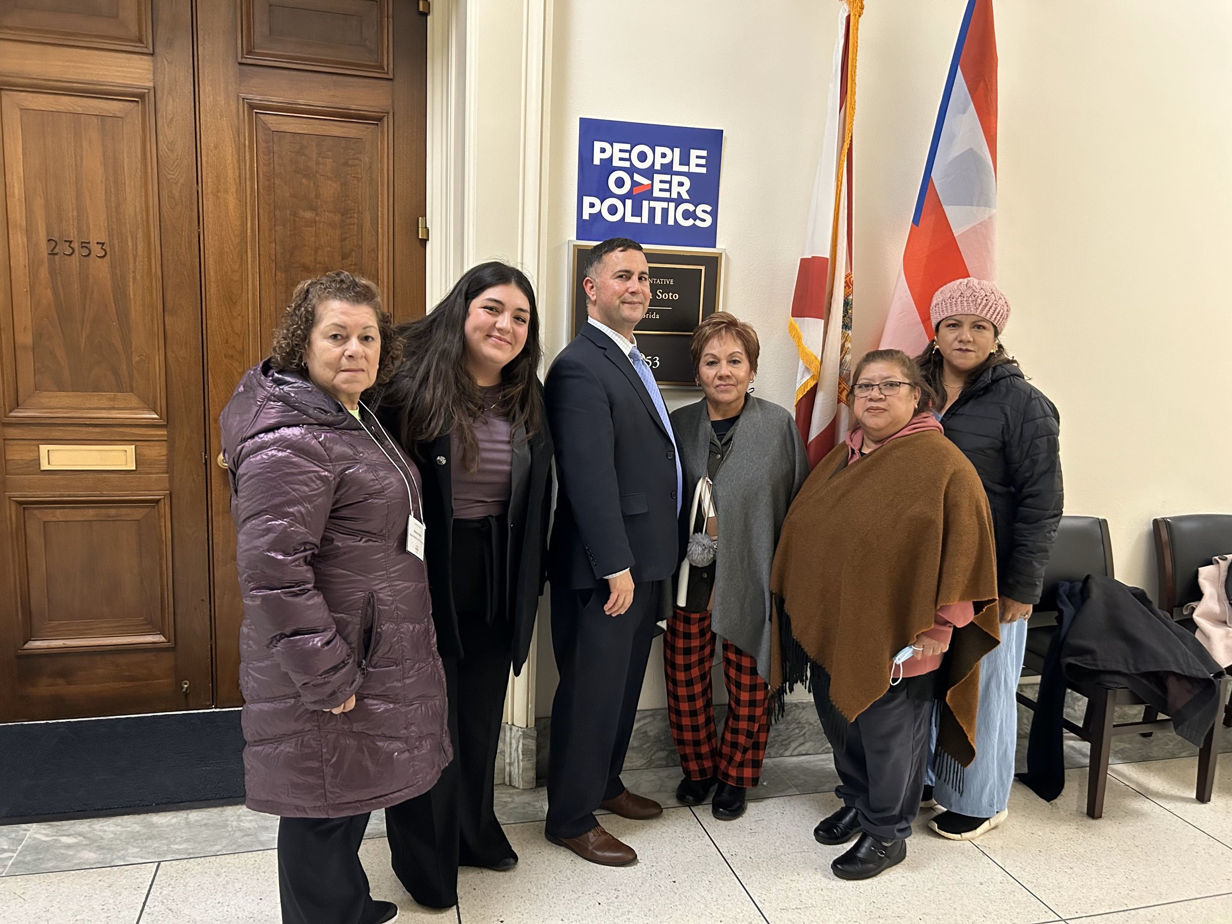 Alianza with the office of Representative Soto