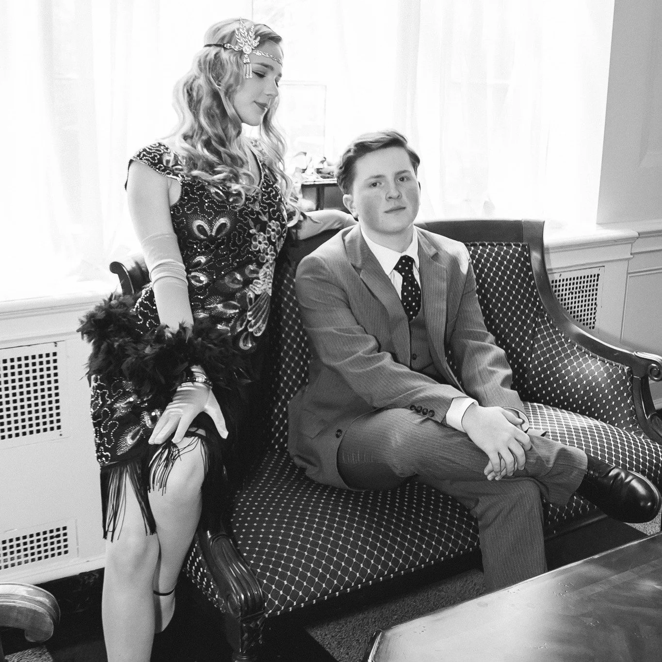 Janet Van de Graff&rsquo;s wedding to Robert Martin is the social event of the season. But for producer Mr. Feldzieg (played by Wyomissing sophomore Jack Joiner), it&rsquo;s a career catastrophe. If Janet leaves the stage, his Follies may never recov