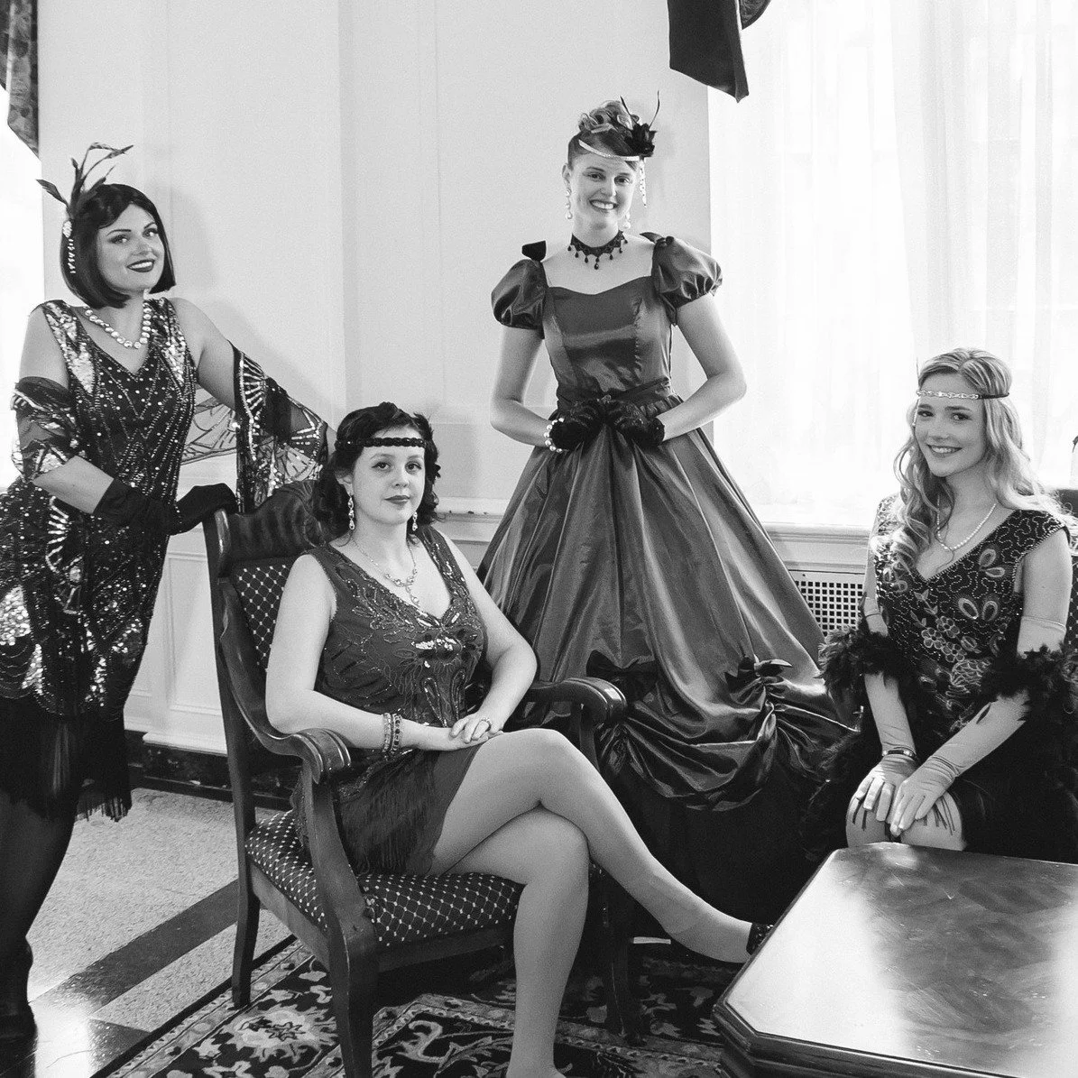 Welcome to show week!  WyoDrama's production of "The Drowsy Chaperone" is sure to wow every member of its audiences, whether it be the beautiful costumes, the stunning vocals, or the brilliant scenery.  Don't let the black-and-white photos 