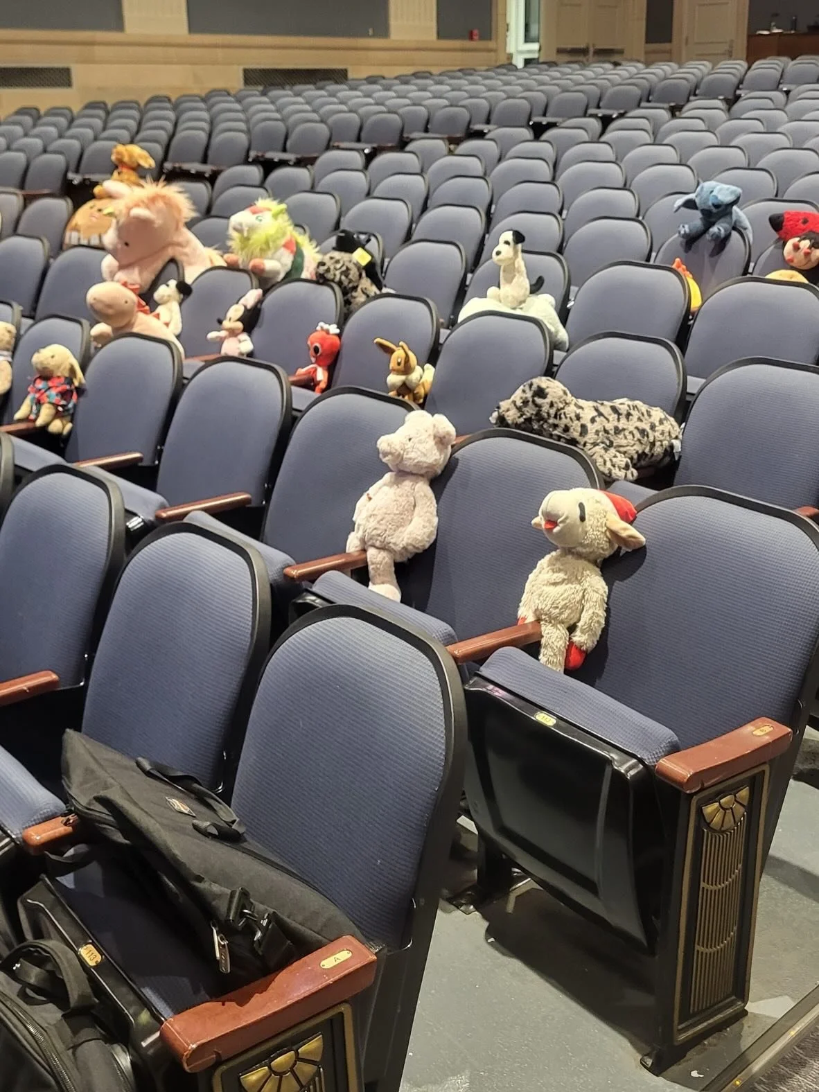 BUY YOUR TICKETS! BUY YOUR TICKETS! BUY YOUR TICKETS! 🎭 

Our stuffed animals thoroughly enjoyed the show last night. Surely YOU will too!
The stage is set for WyoDrama&rsquo;s production of The Drowsy Chaperone THIS FRIDAY AND SATURDAY! Get ready f