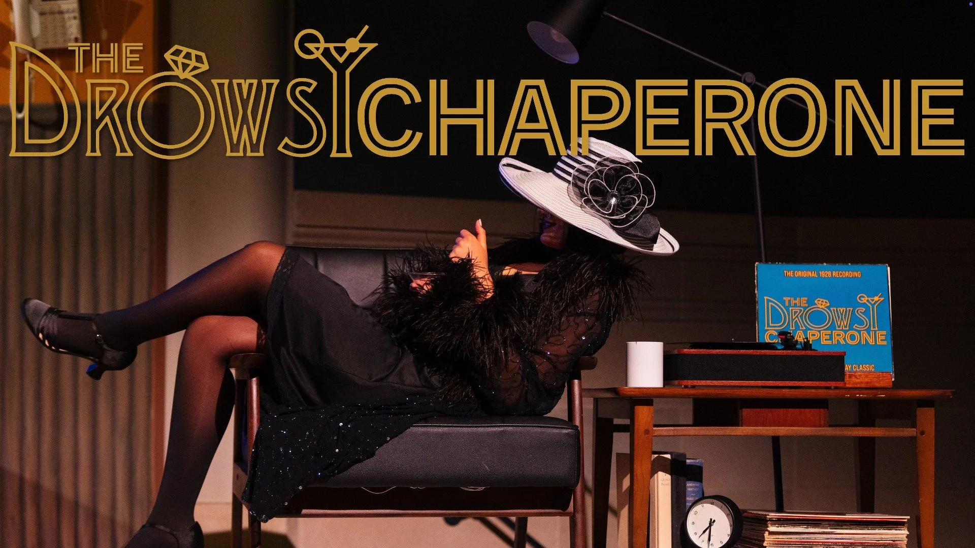 Day 4. "I'm not sure there's a better photo of our Drowsy Chaperone.  Relaxed... 'drowsy'... chic... smiling through it all."