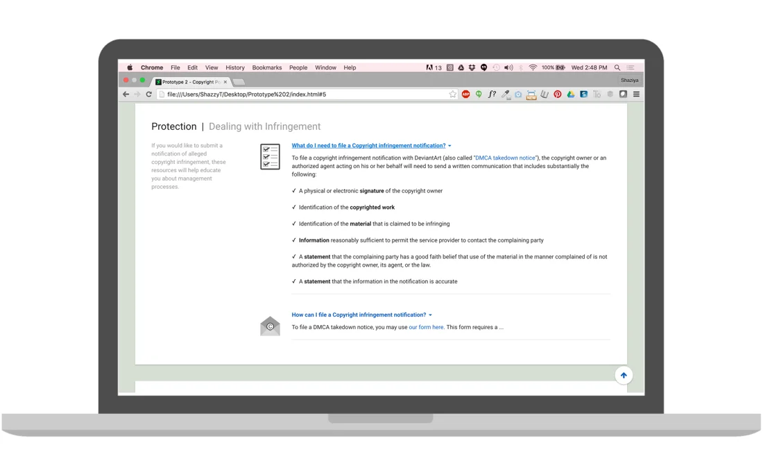 Detailed answer which can be toggled on interaction with the text/drop-down icon