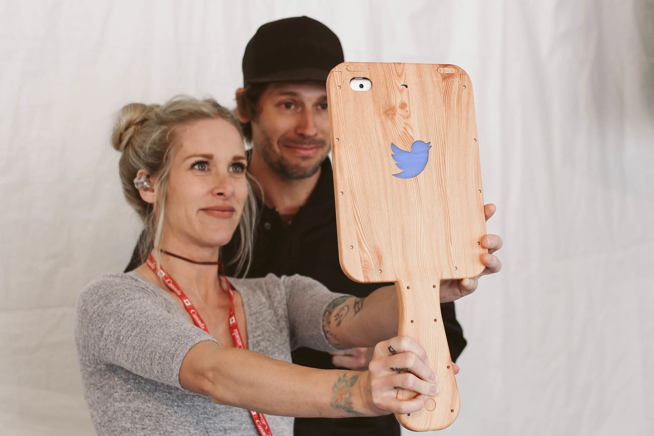 Photography and Twitter Mirror activation at Canada 150 with Walk Off The Earth