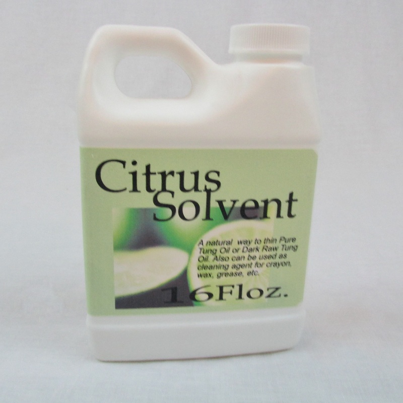 Citrus Solvent-16 oz. Bottle (For Thinning Our All-Natural Tung Oil) — The  Warre Store