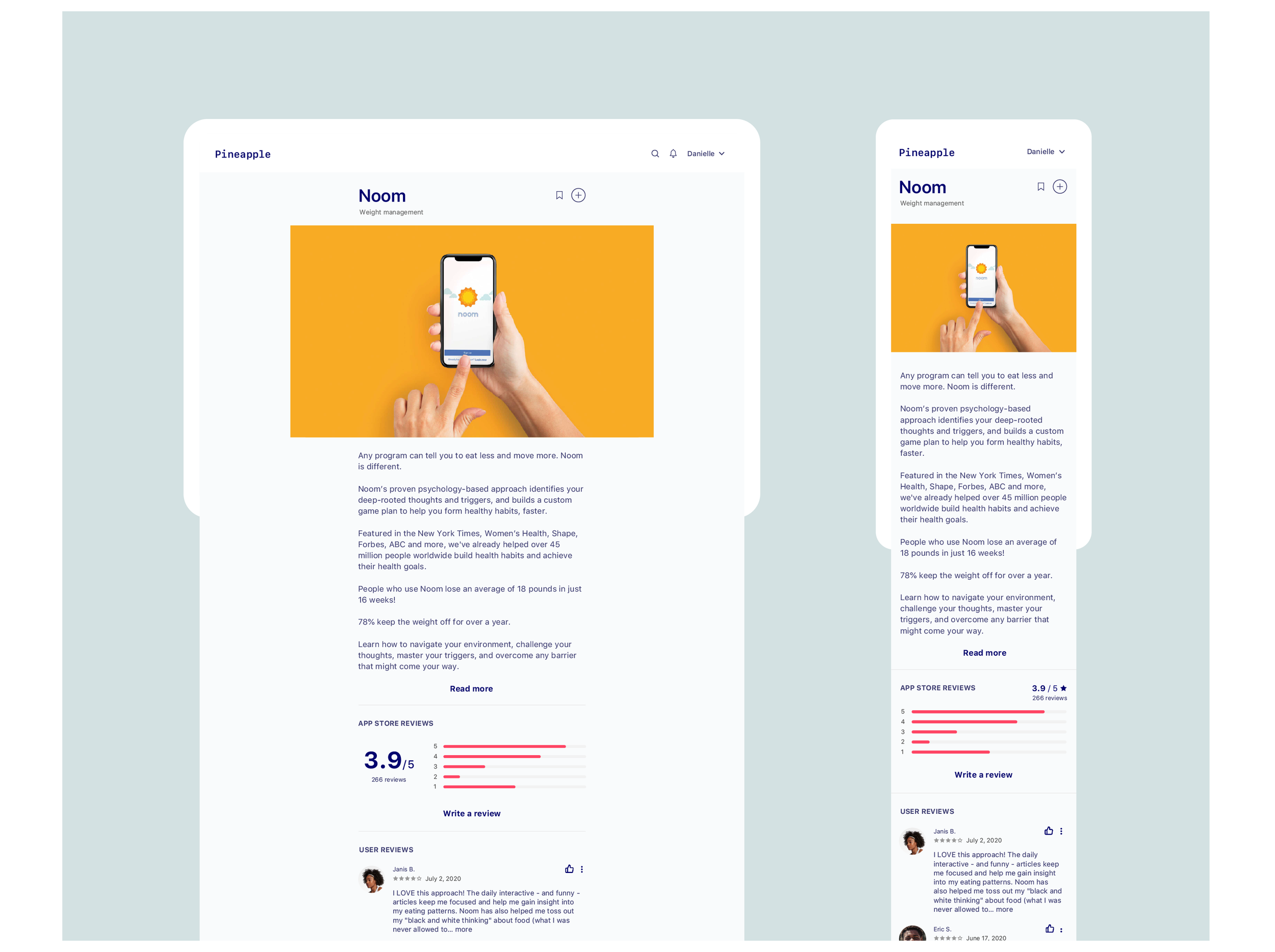 Pineapple’s library of resources, made up of articles, videos, podcasts, coaching programs, and third-party support services, is organized into collections based on shared topics and themes for ease of discoverability, increased relevancy and to mee