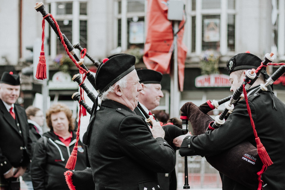 1916 Centenary celebration in Dublin