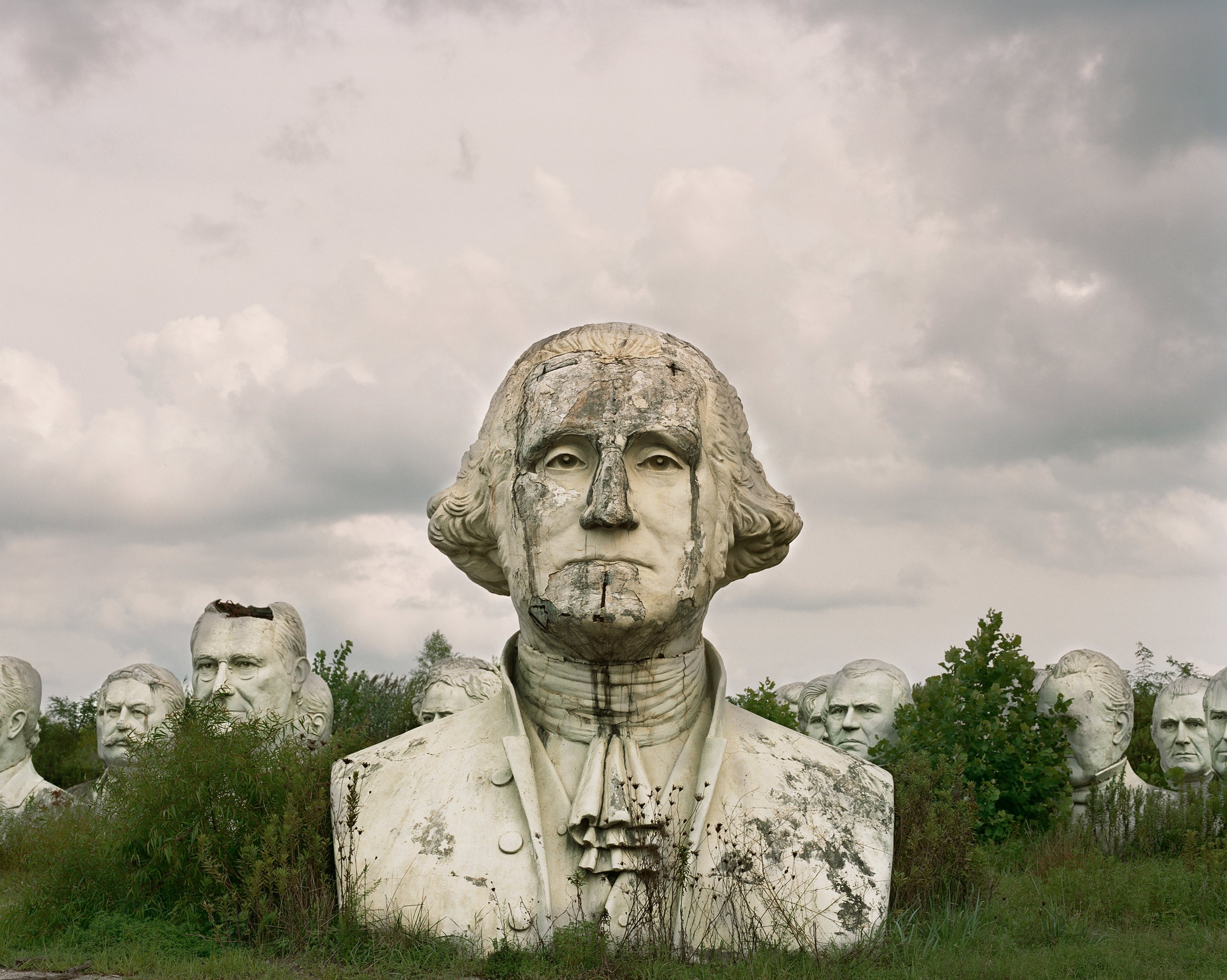   20 ft Bust of George Washington , Croaker, VA 2020 