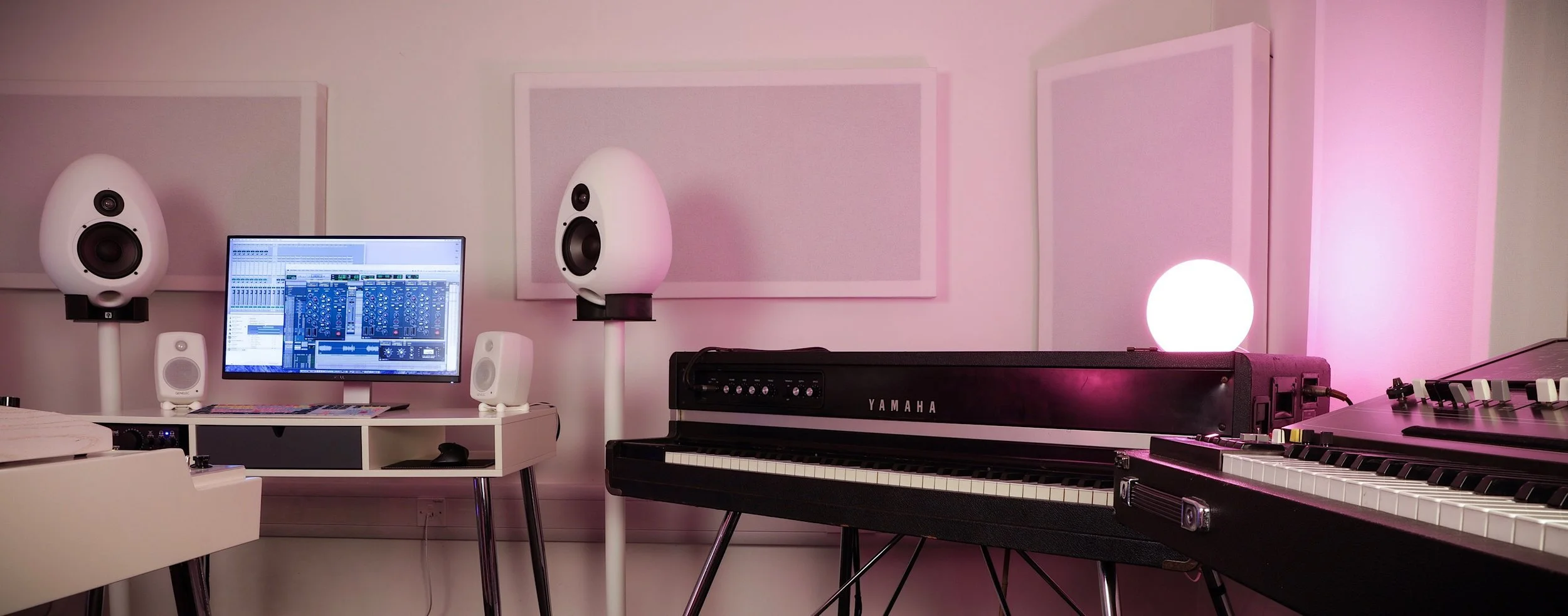 Mix Room w/ Pro Tools, Munro, Dynaudio & Genelec Monitoring & Metric Halo AD/DA.