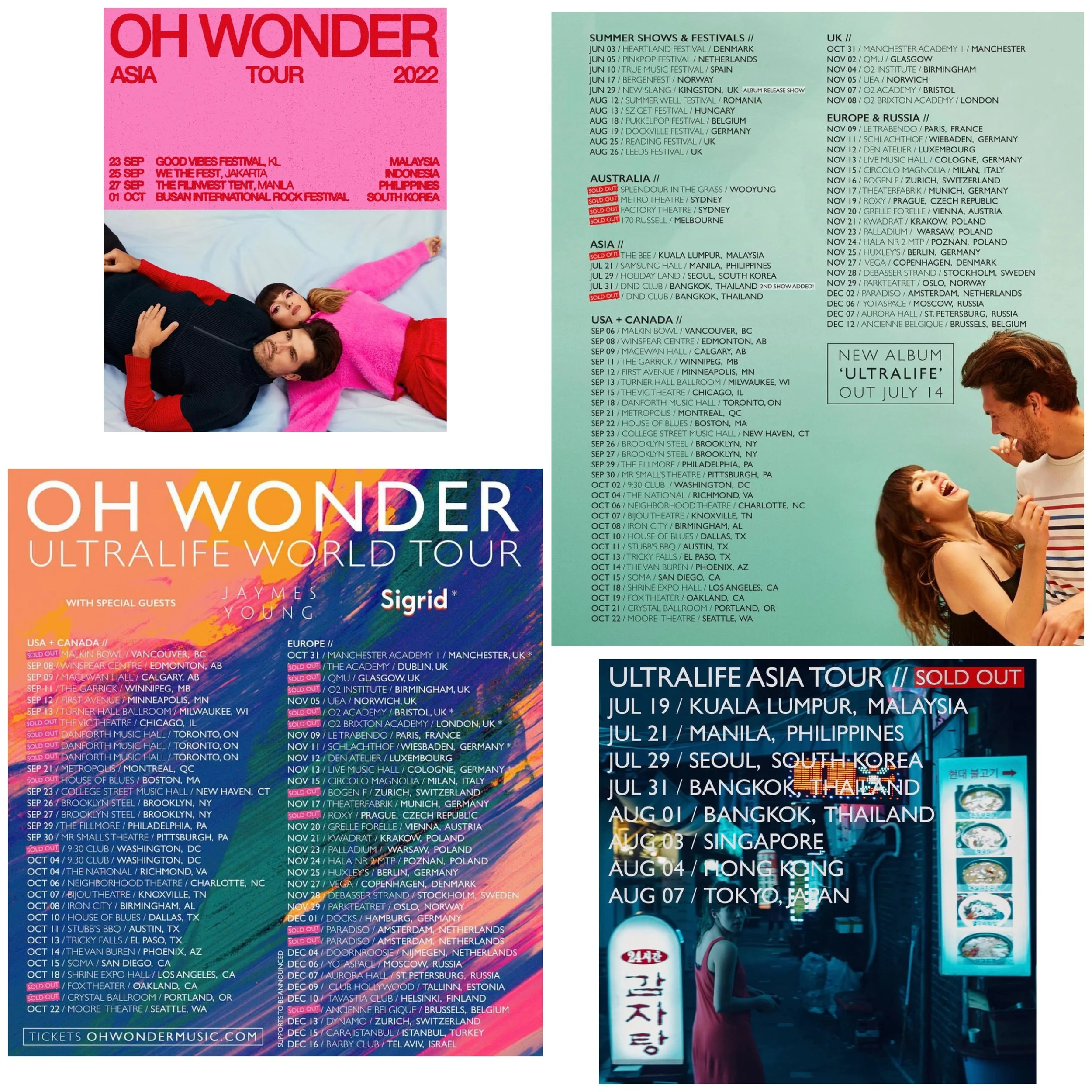 Ableton Playback, Keys & Guitar Technician.