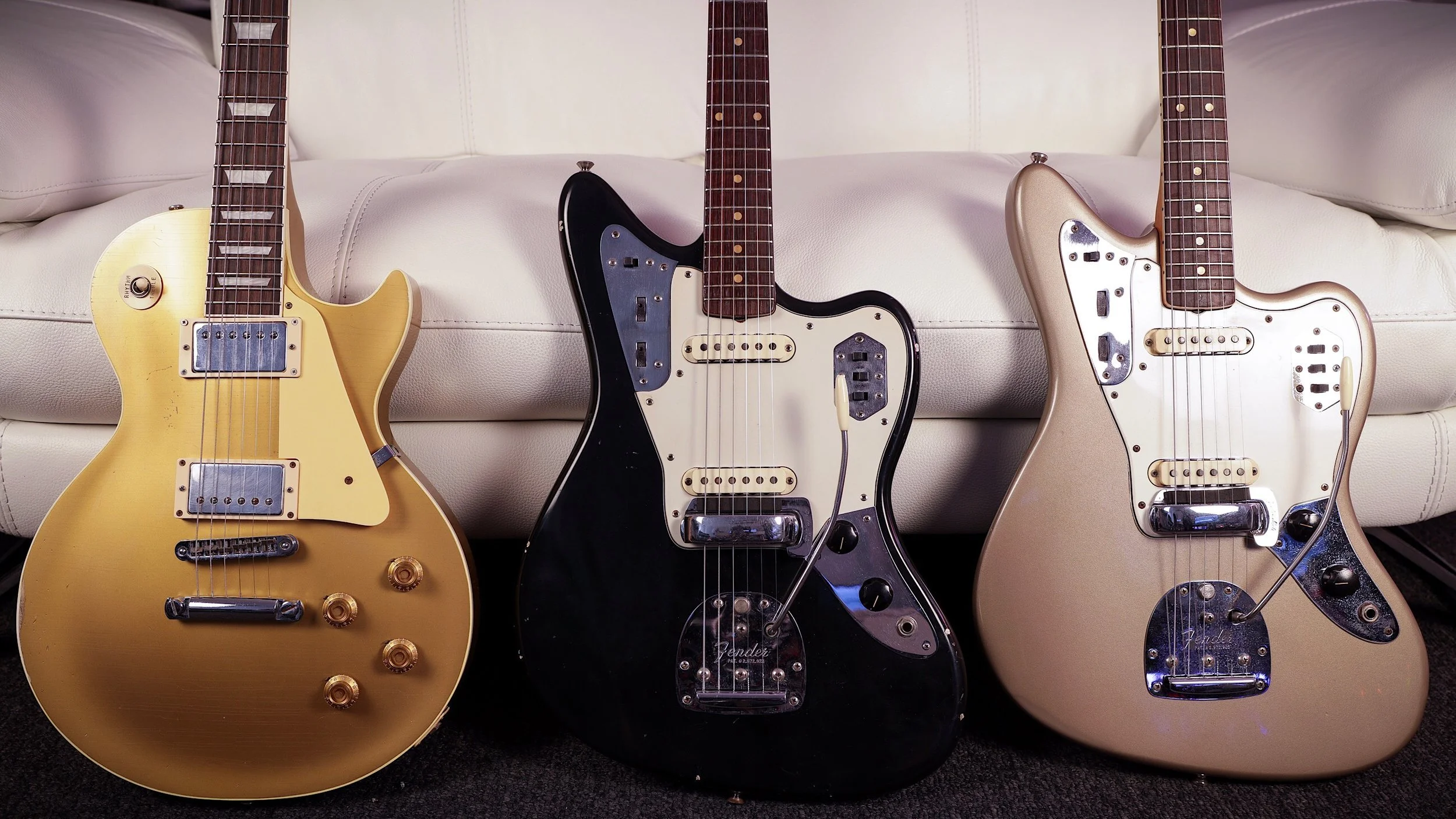 Vintage Fender & Gibson guitar & bass collection.