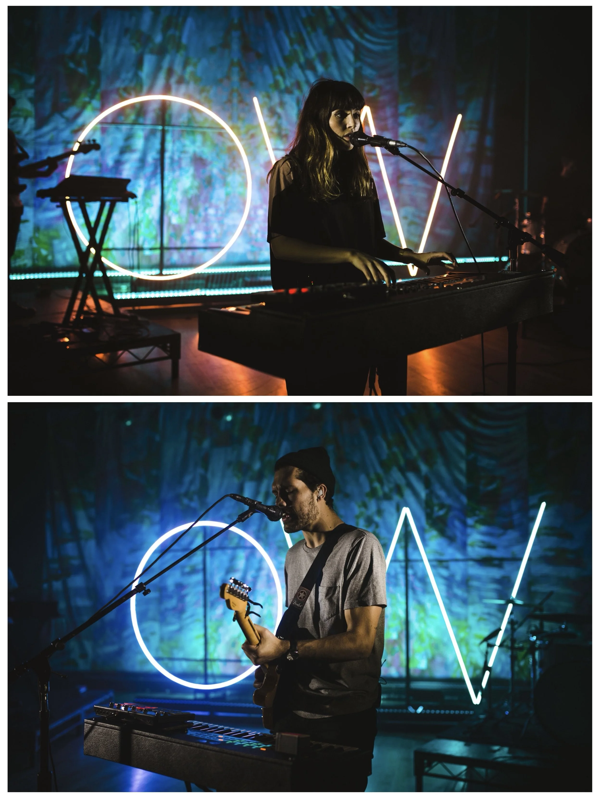 Custom Keyboards in action.