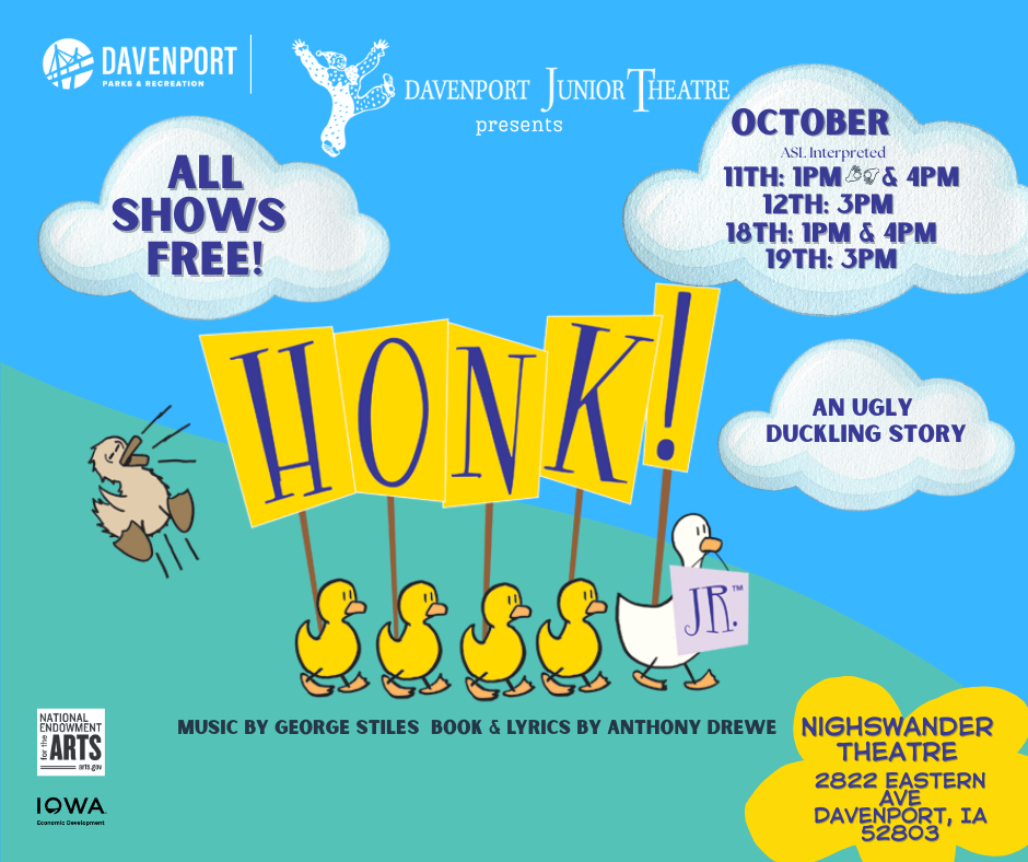 Events | Davenport Junior Theatre | Quad Cities — Davenport Junior Theatre